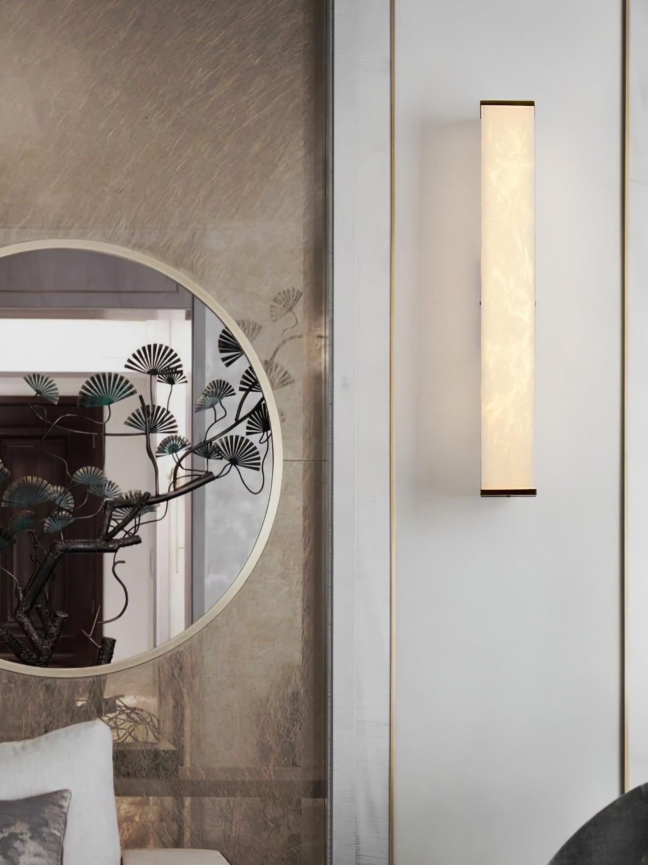 Vithaira Alabaster Linear Wall Lamp - Neutralighting