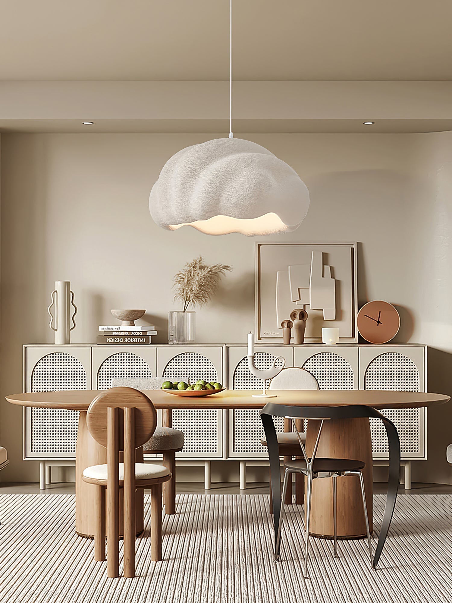 Itheira Moderne minimalistische Pendelleuchte aus Kunststoff-Letslighting