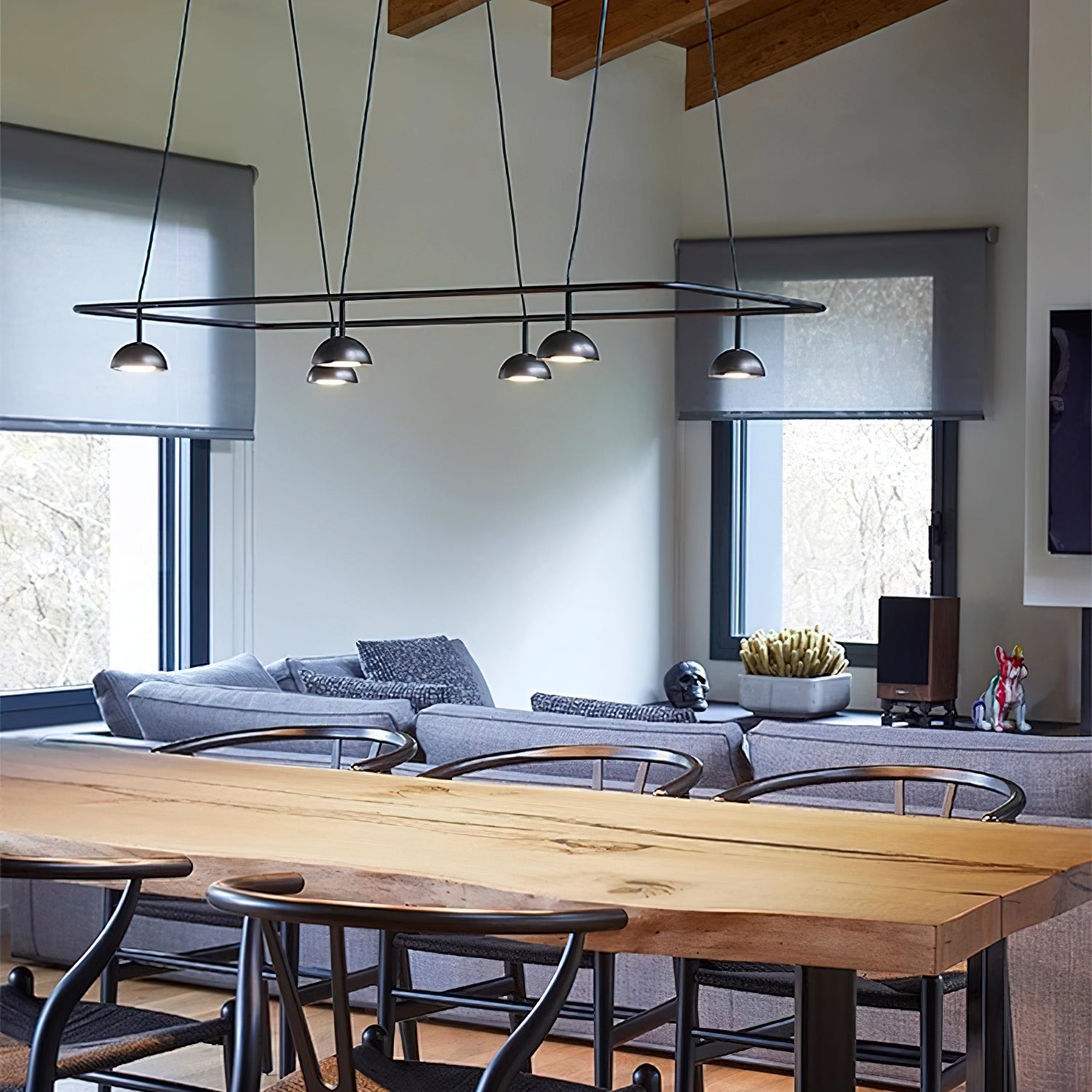 Aurora Minimalistischer Eleganter LED-Kronleuchter-Letslighting
