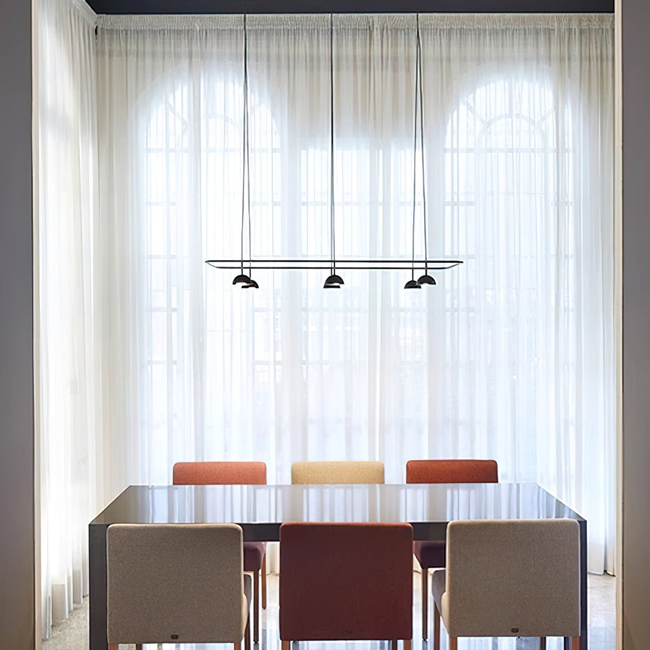 Aurora Minimalistischer Eleganter LED-Kronleuchter-Letslighting