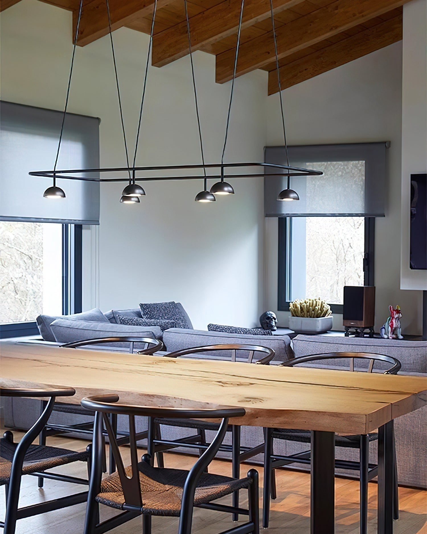 Aurora Minimalistischer Eleganter LED-Kronleuchter-Letslighting