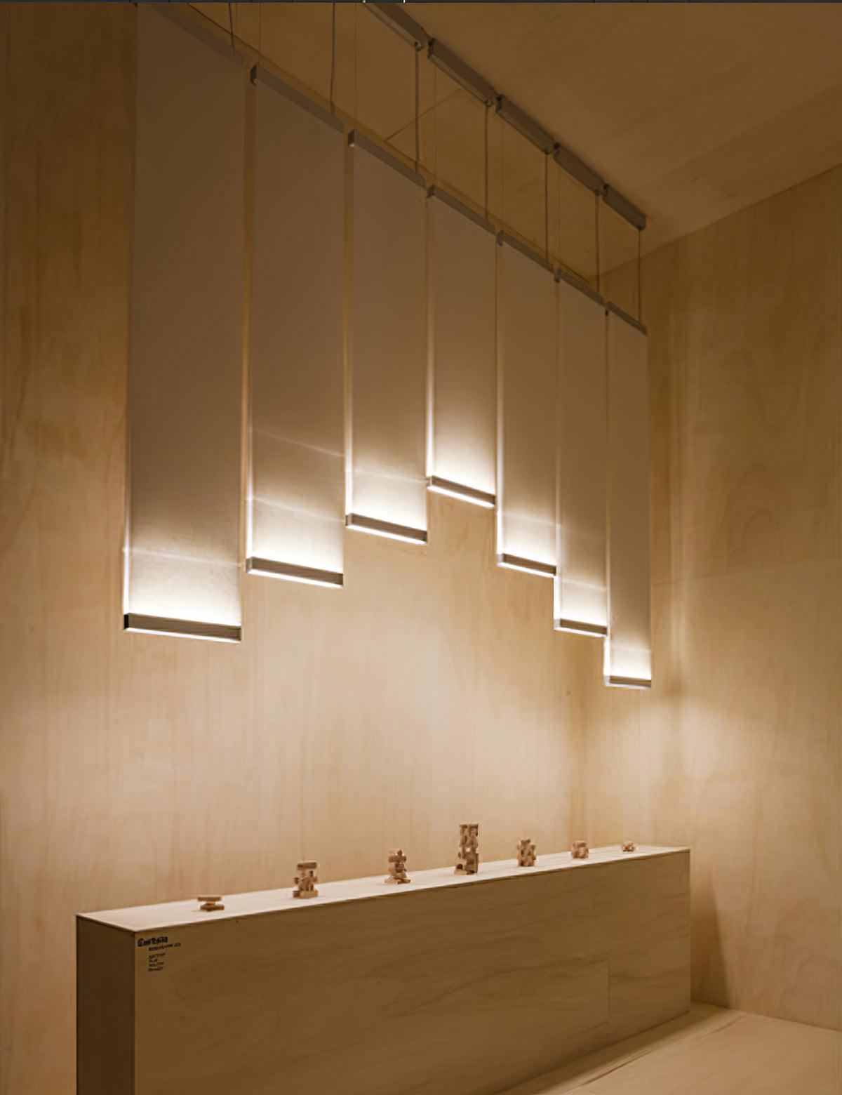 Lumina Minimalistisch Vorhang Pendelleuchte Lampe-Letslighting