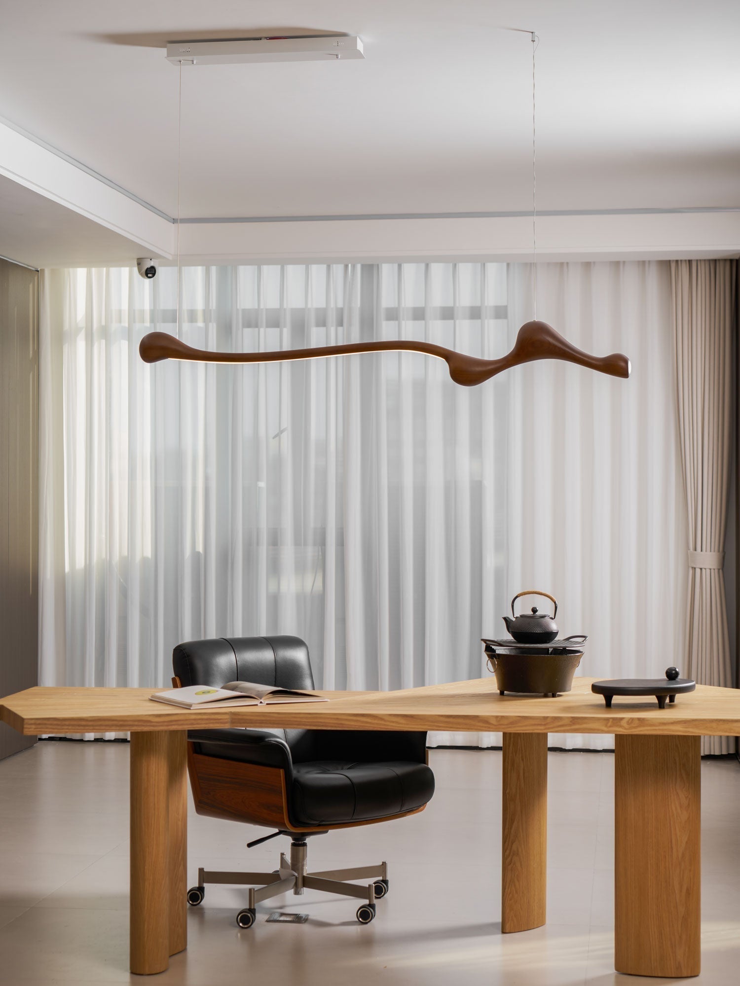 Solarace Holz Retro Pendelleuchte-Letslighting