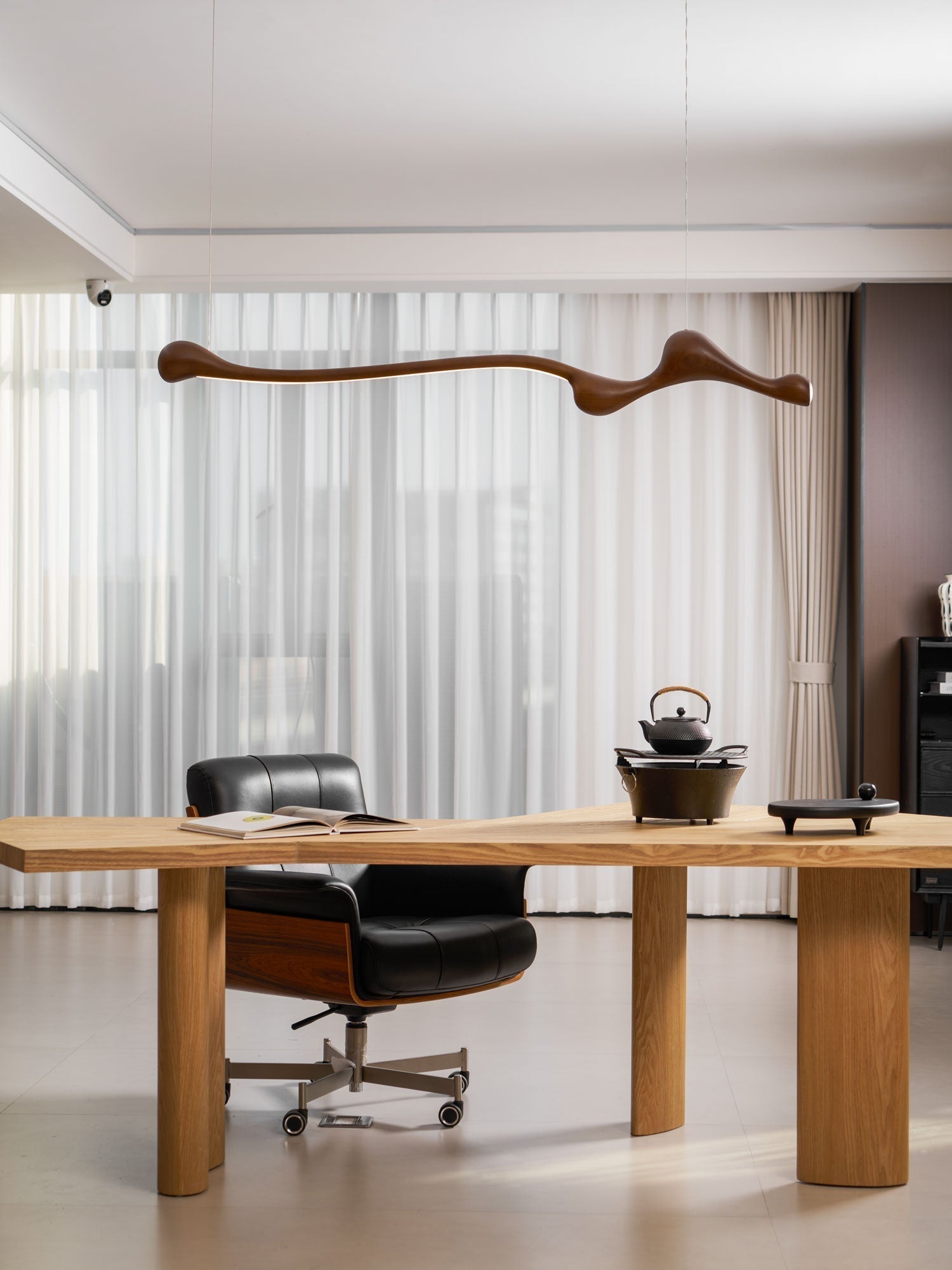 Solarace Holz Retro Pendelleuchte-Letslighting