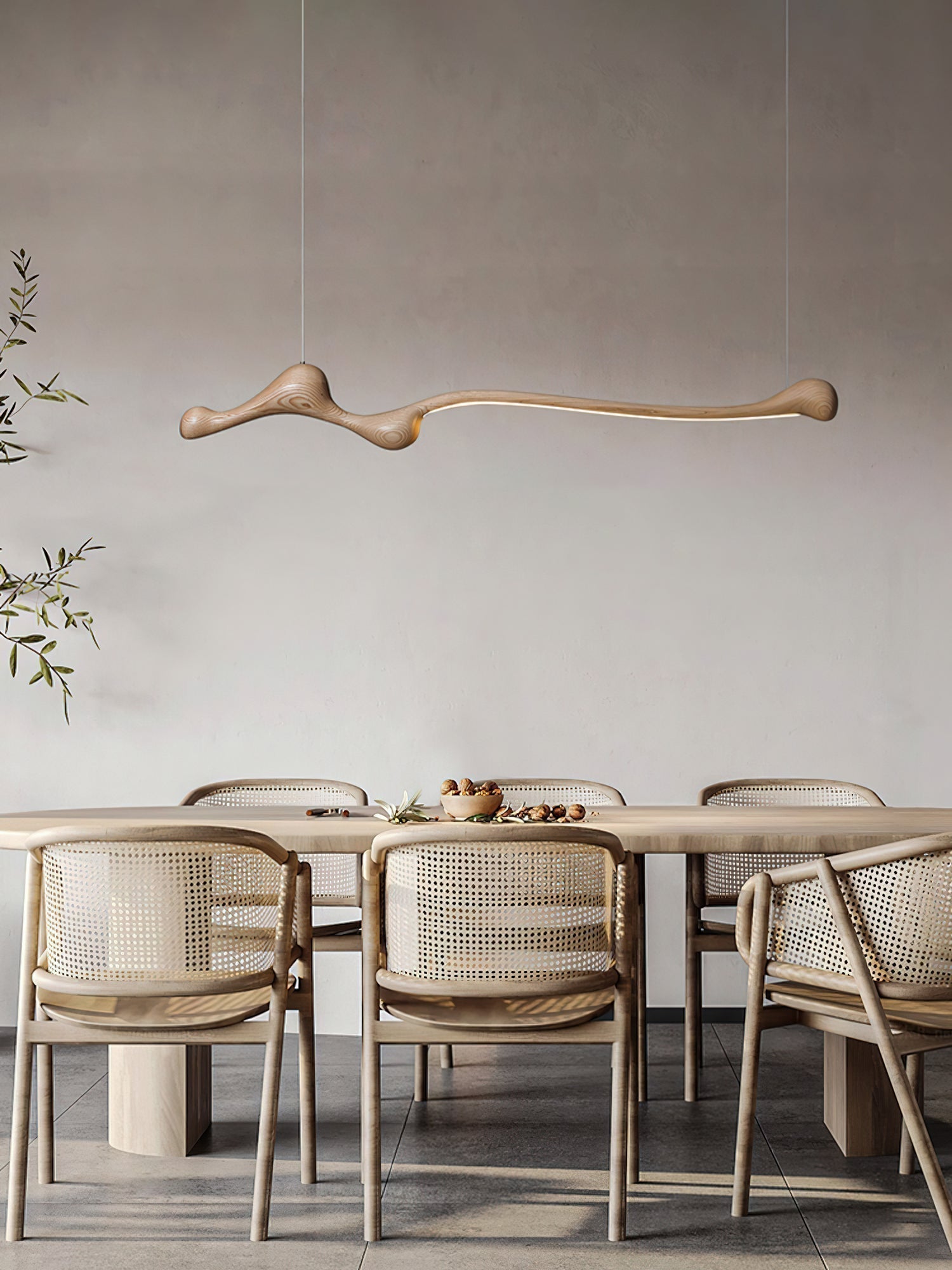 Solarace Holz Retro Pendelleuchte-Letslighting