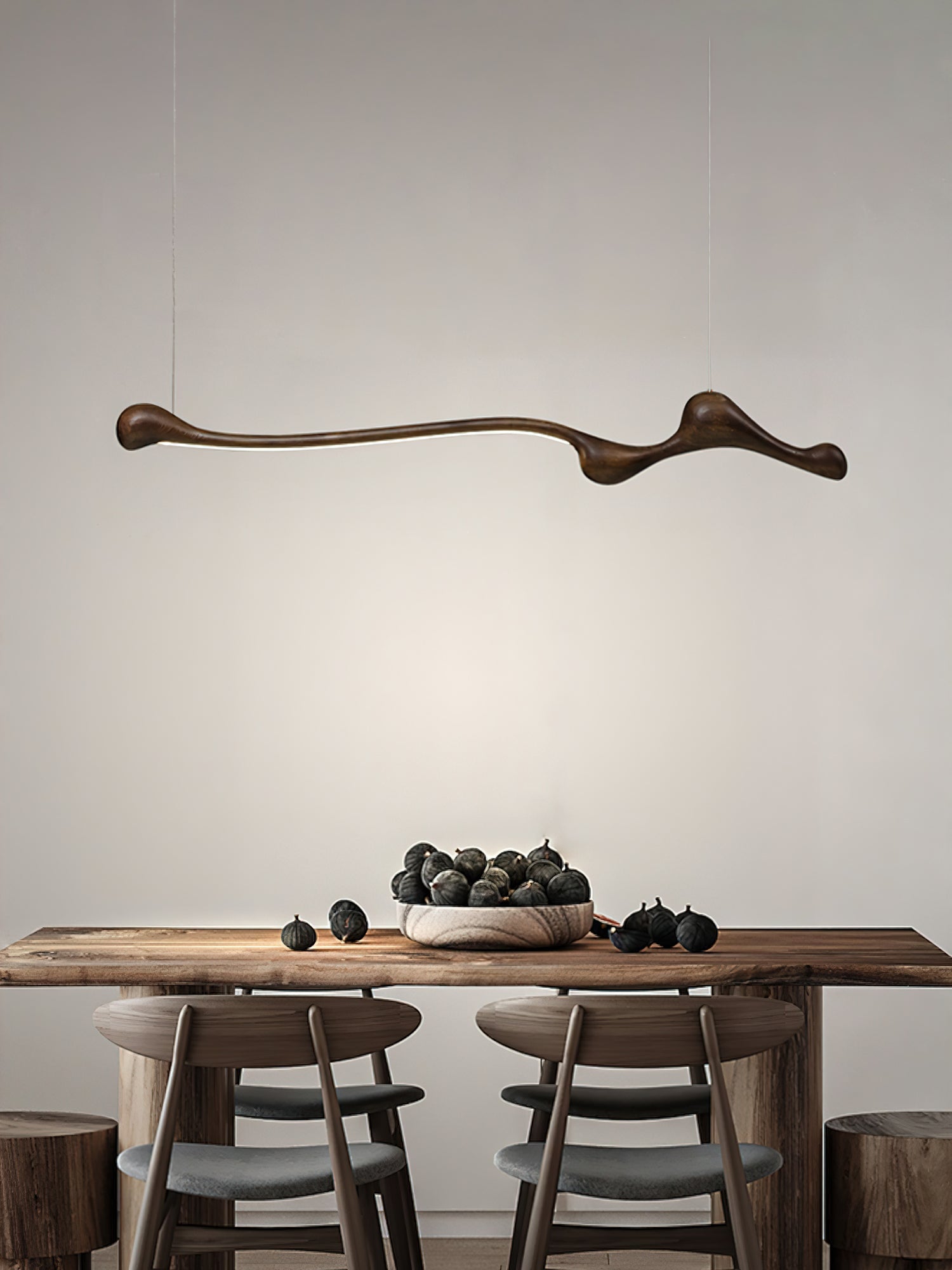 Solarace Holz Retro Pendelleuchte-Letslighting