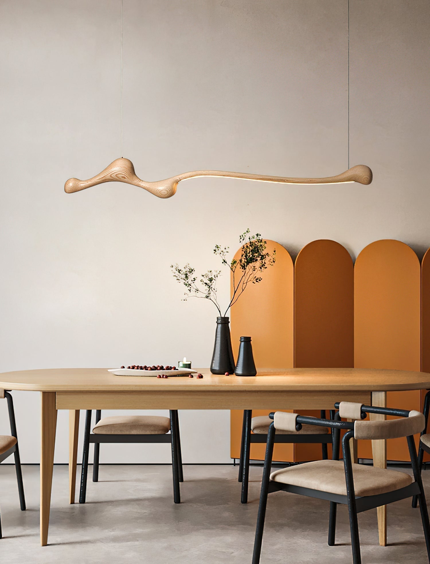 Solarace Holz Retro Pendelleuchte-Letslighting