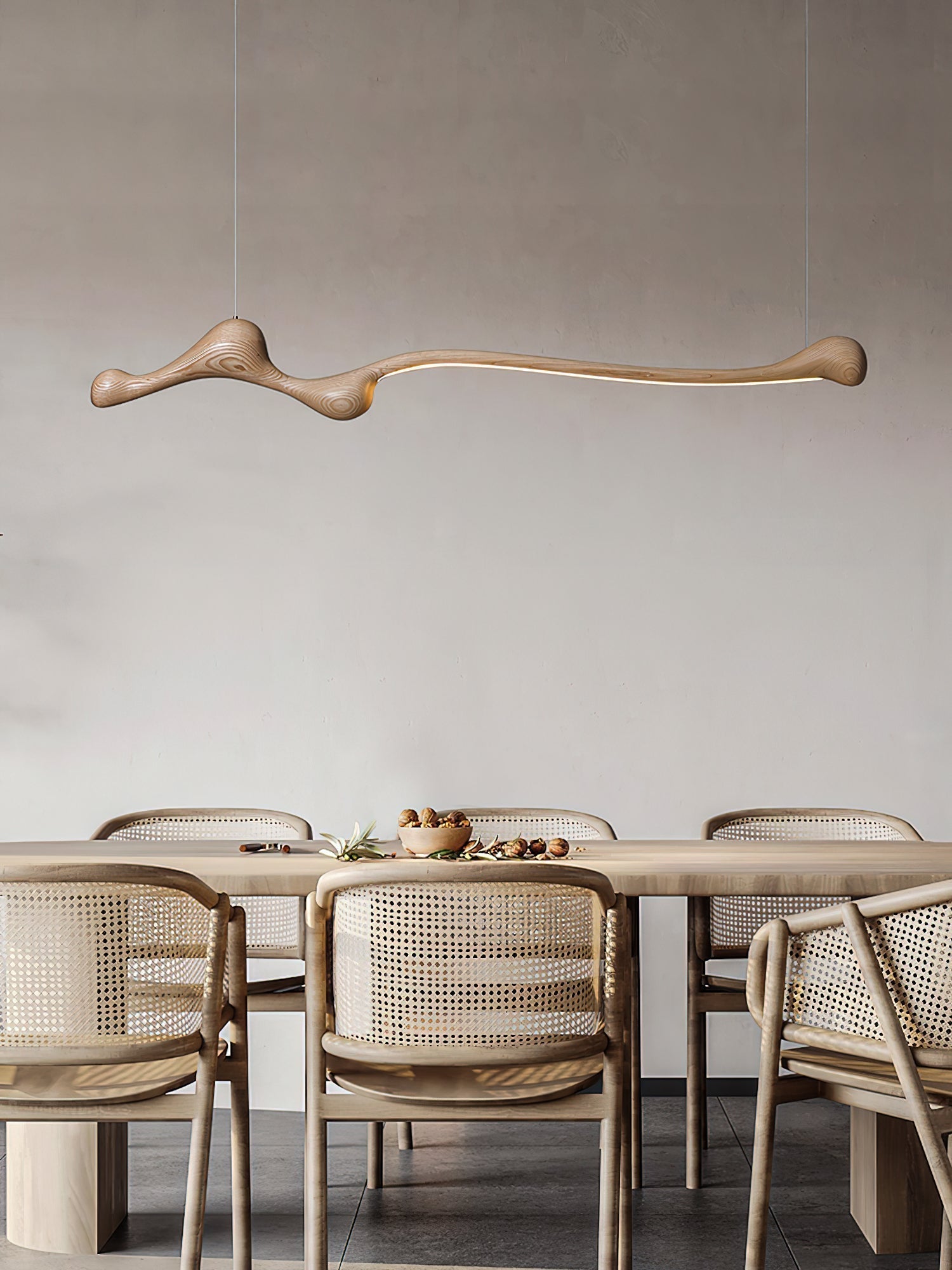 Solarace Holz Retro Pendelleuchte-Letslighting