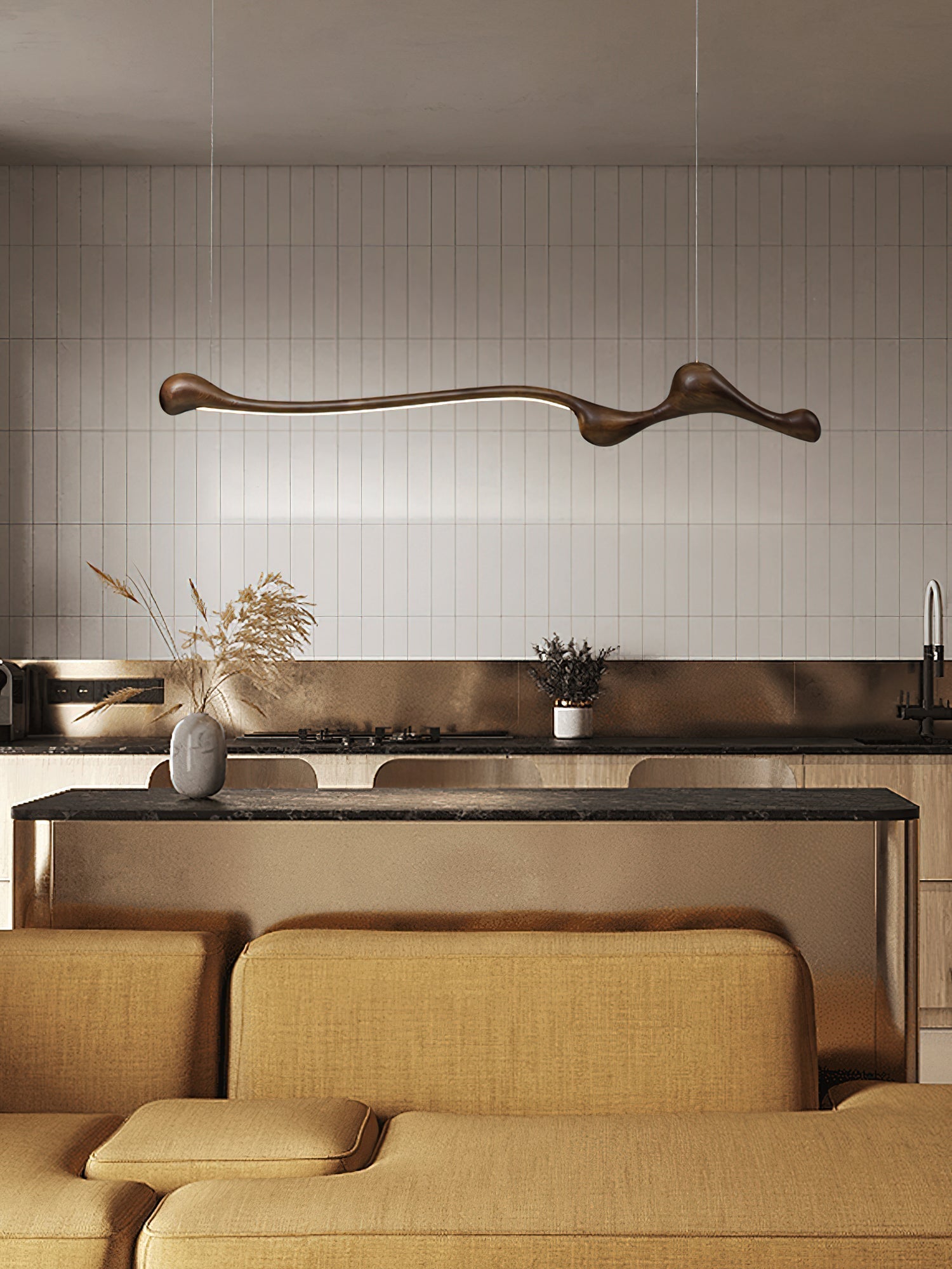 Solarace Holz Retro Pendelleuchte-Letslighting