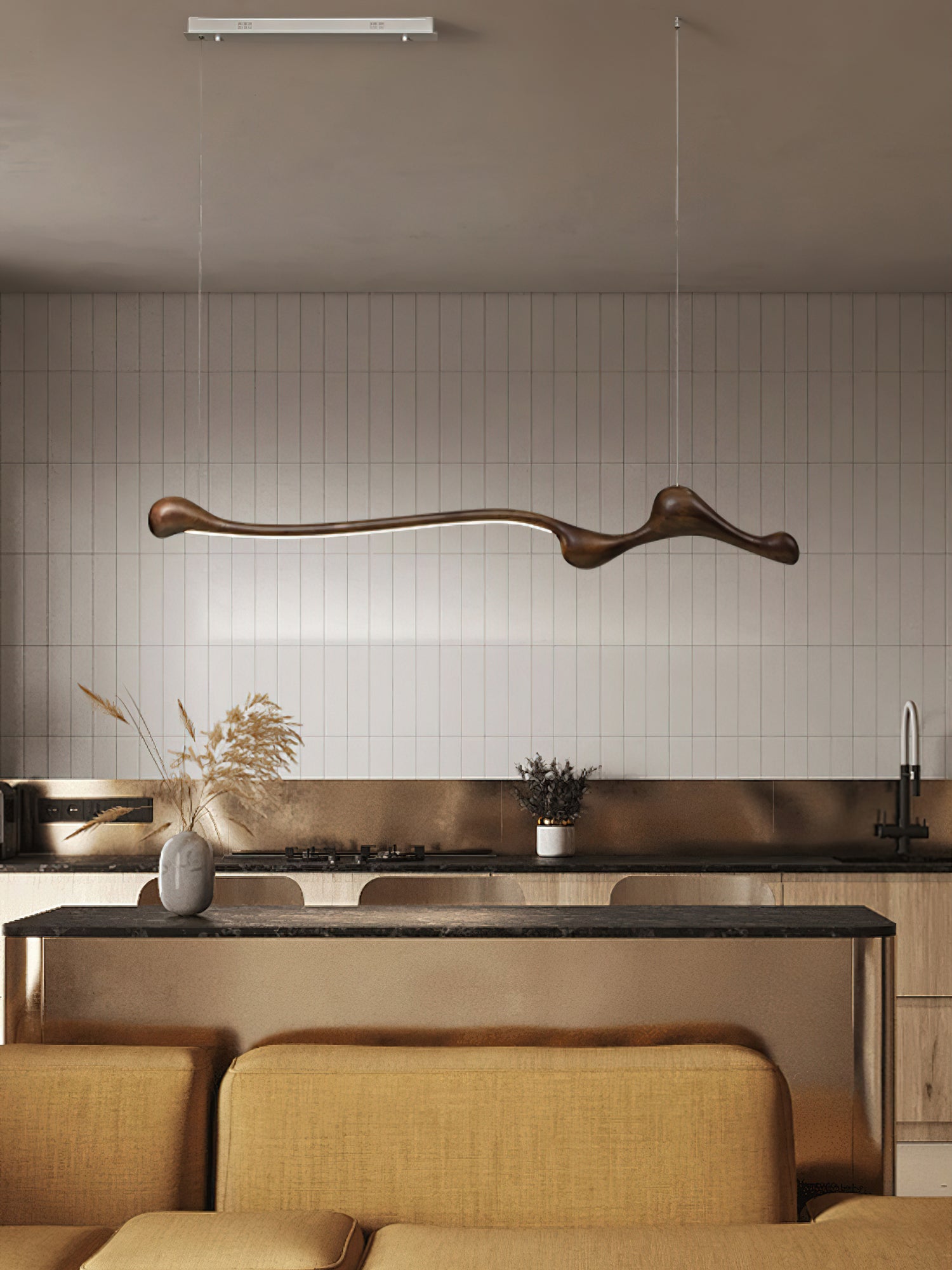 Solarace Holz Retro Pendelleuchte-Letslighting