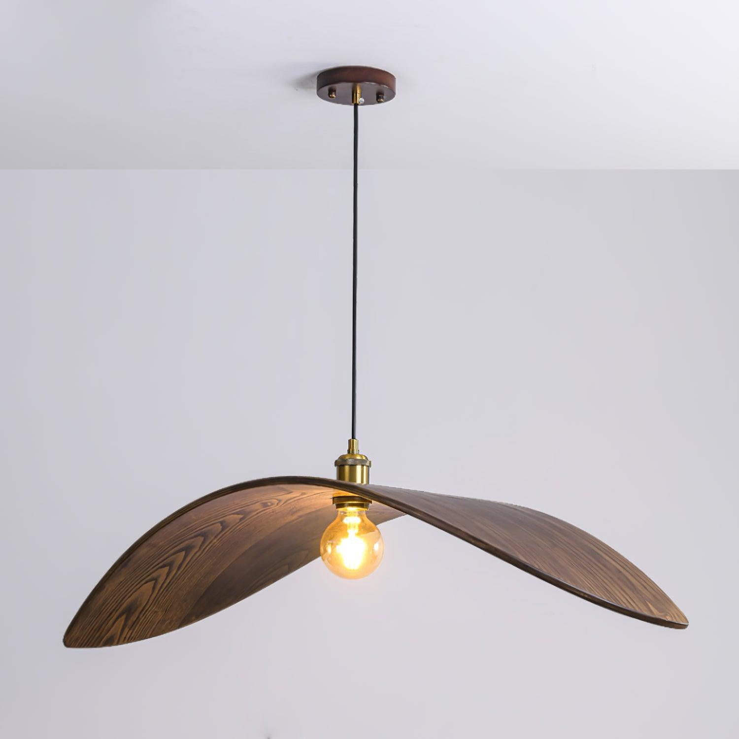 Curve Wooden Pendant Lamp - Blowlighting