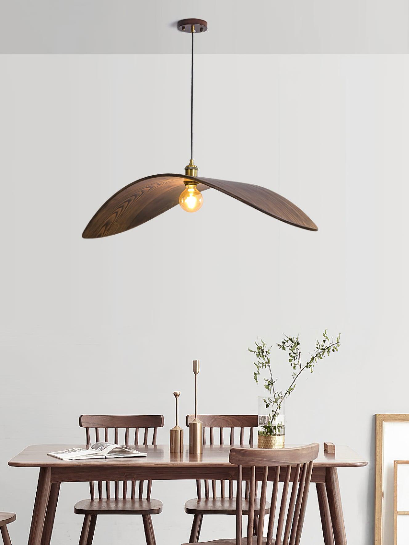 Curve Wooden Pendant Lamp - Blowlighting