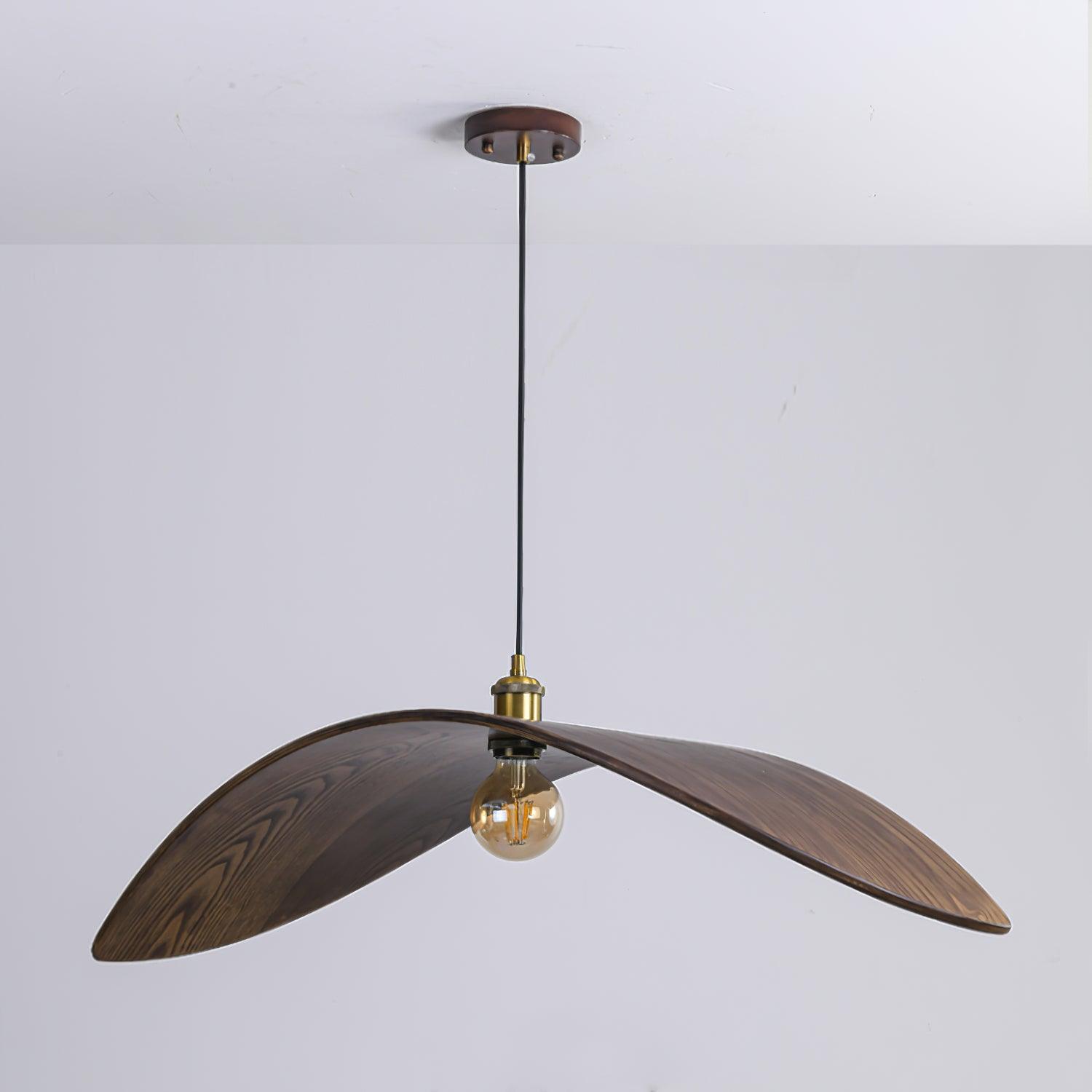 Curve Wooden Pendant Lamp - Blowlighting