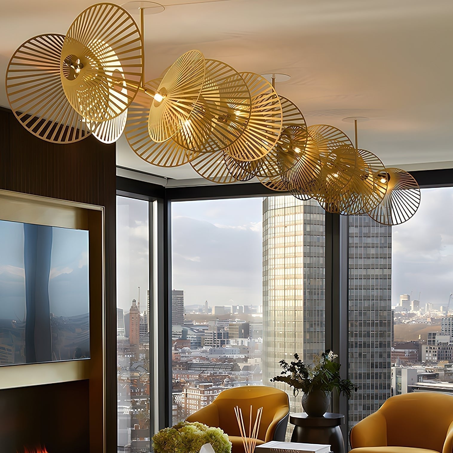 Odoraris Luxus Blatt Kronleuchter-Letslighting