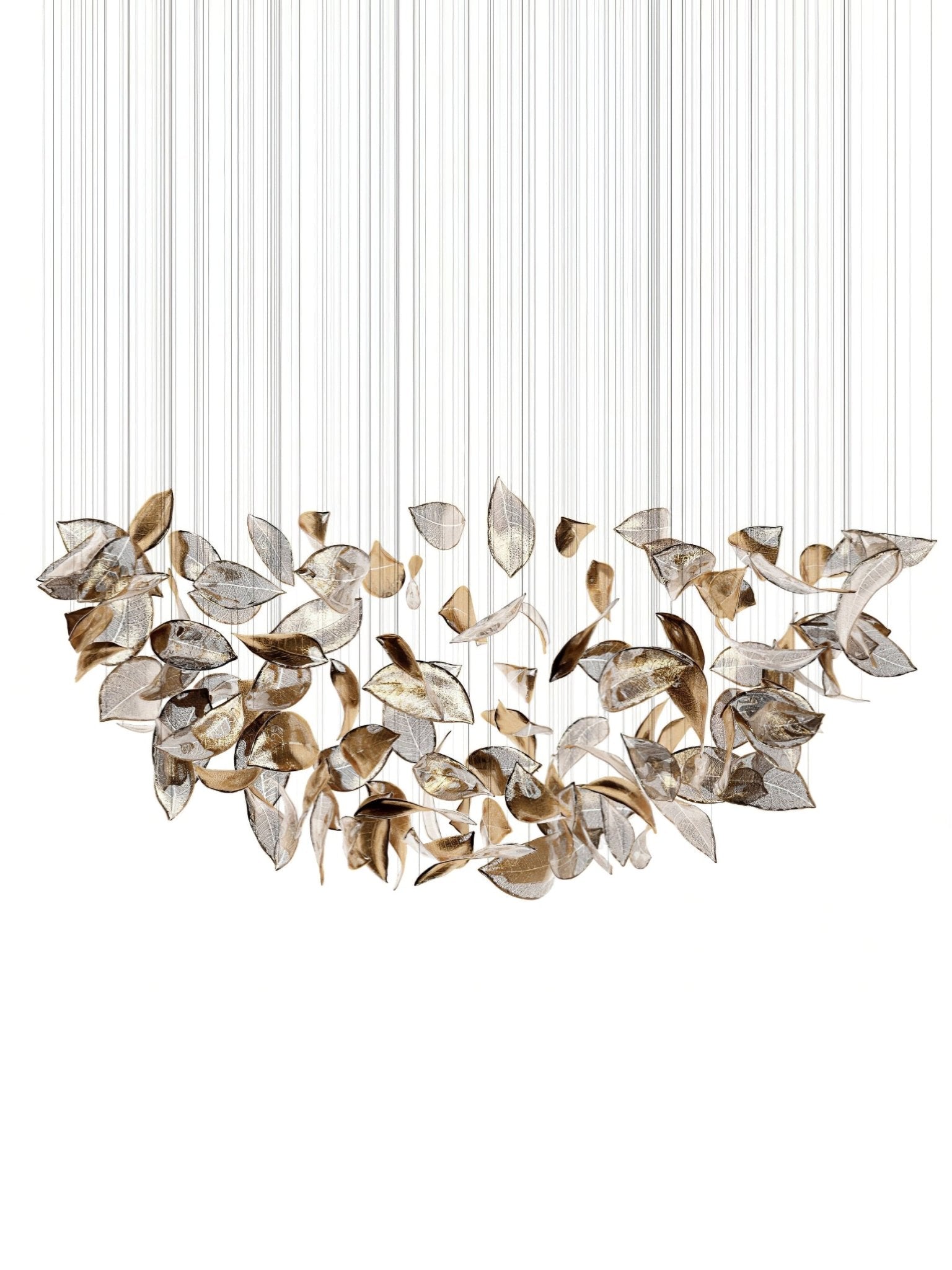 Cesilila Schillernder Blatt-Pendelleuchter-Letslighting