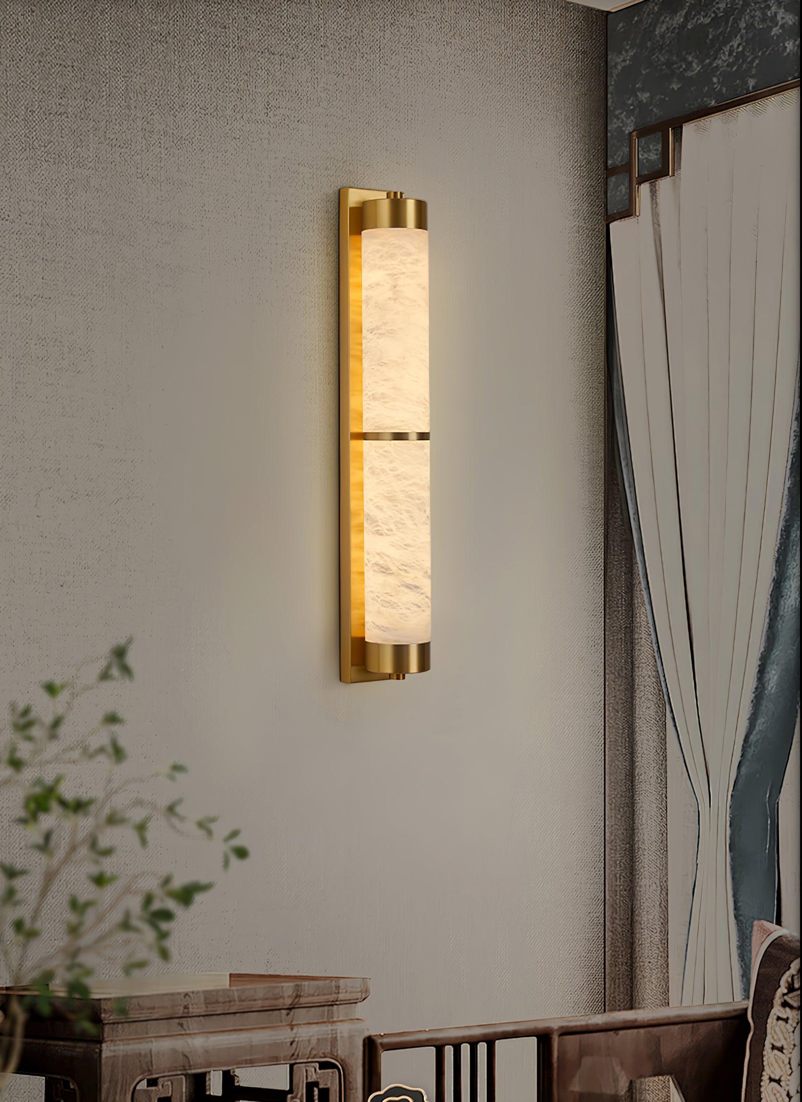 Olmirira Minimalist Alabaster Wall Light - Neutralighting