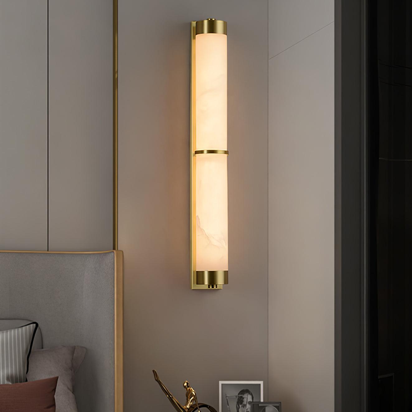 Olmirira Minimalist Alabaster Wall Light - Neutralighting