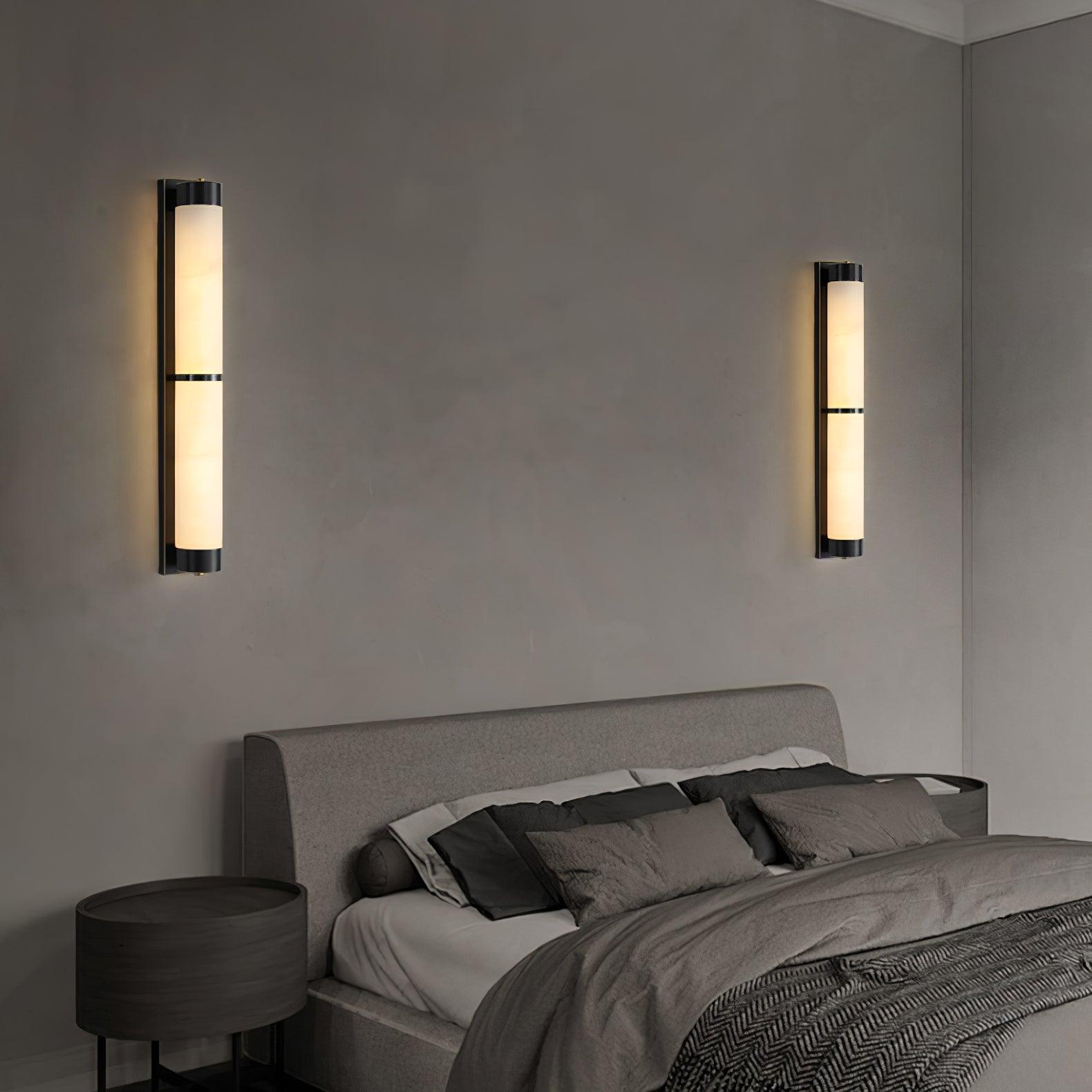 Olmirira Minimalist Alabaster Wall Light - Neutralighting
