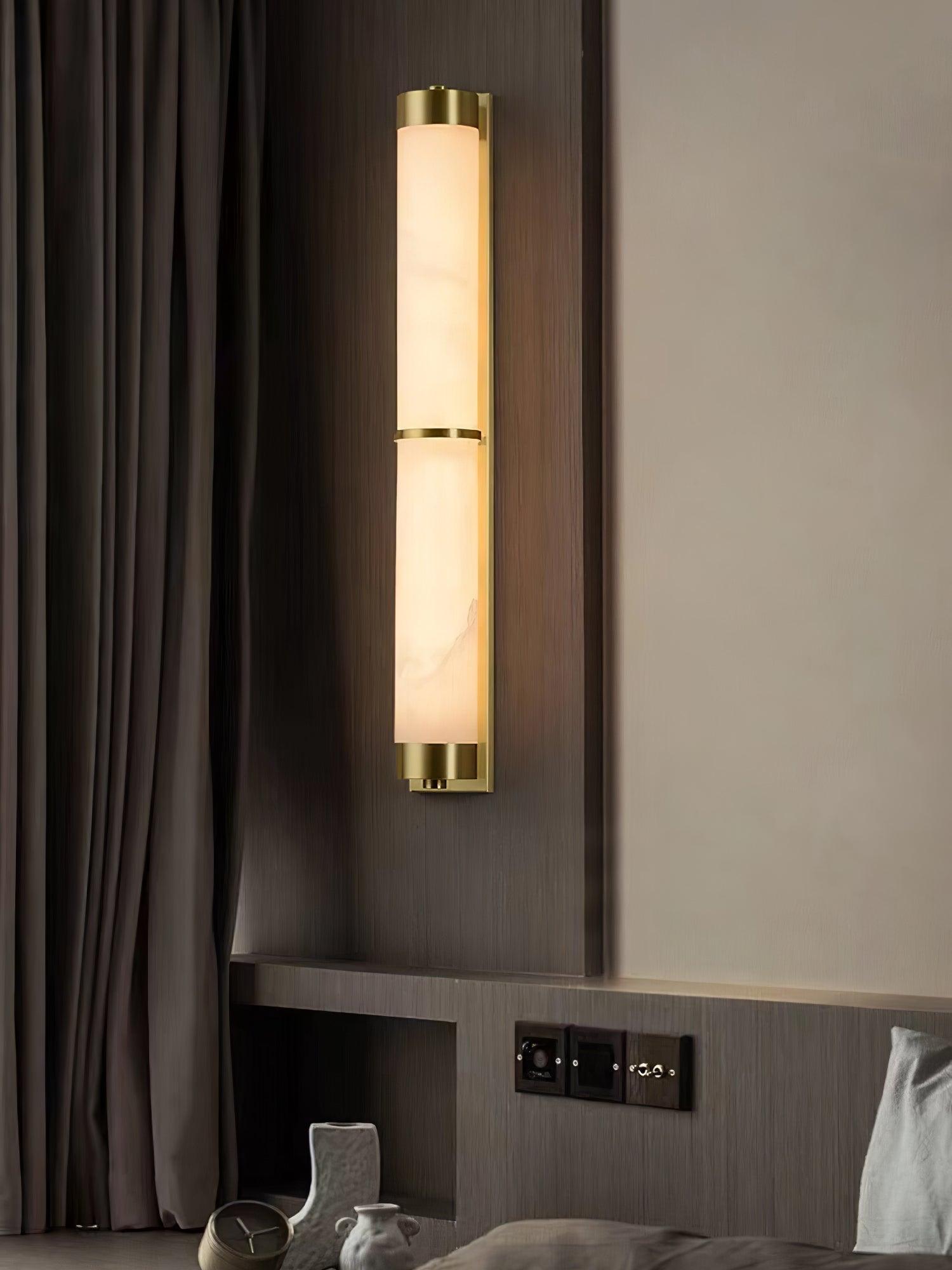 Olmirira Minimalist Alabaster Wall Light - Neutralighting