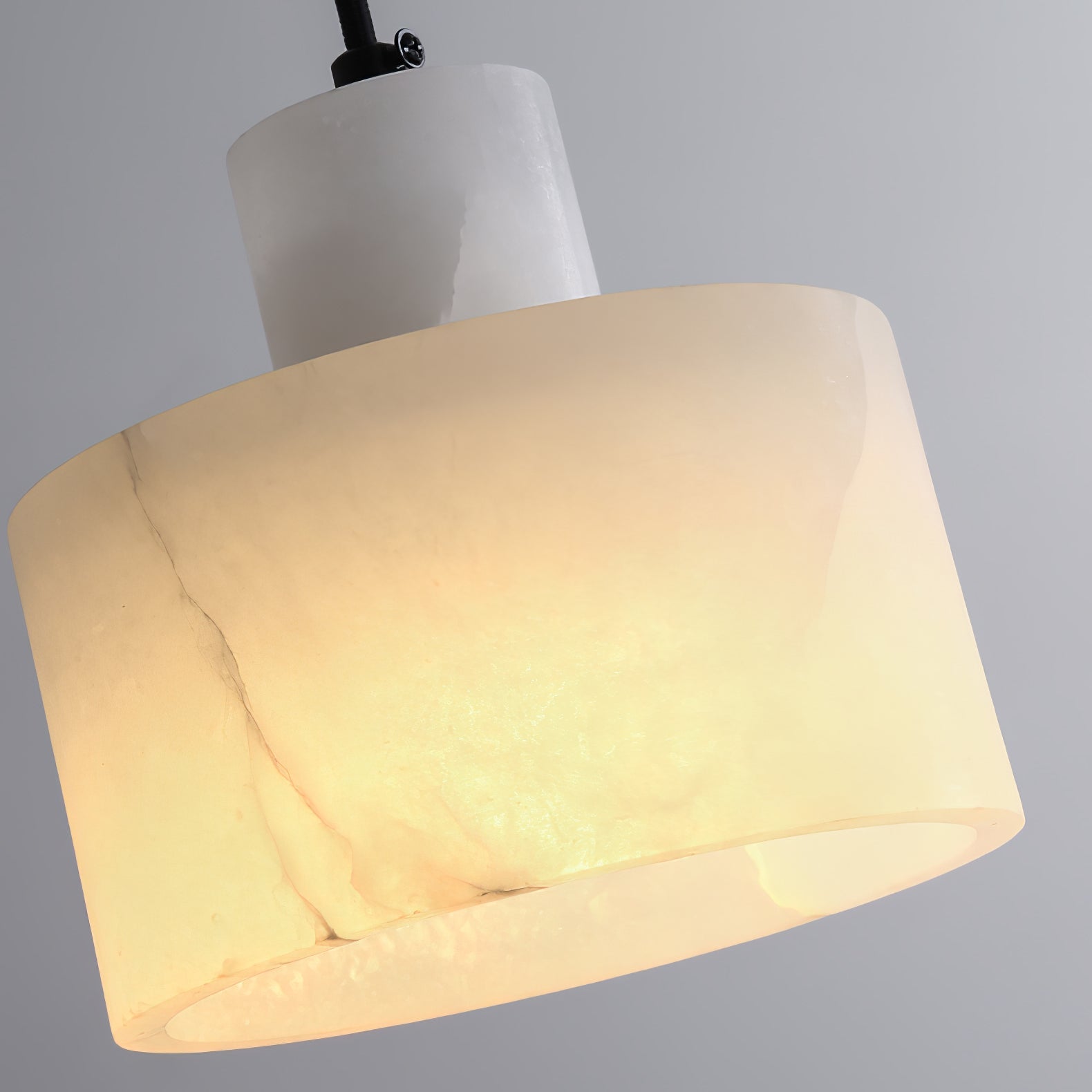 Alabaster Pendant Lgiht Dual Cylindrical - Neutralighting