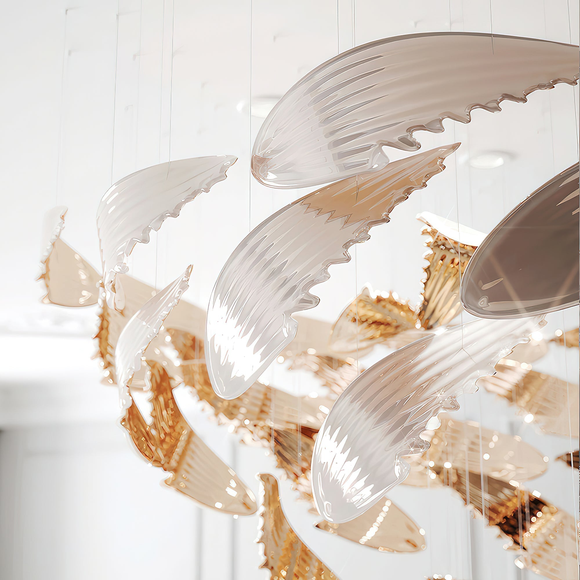 Alvenan Vogel Schar Kronleuchter-Letslighting