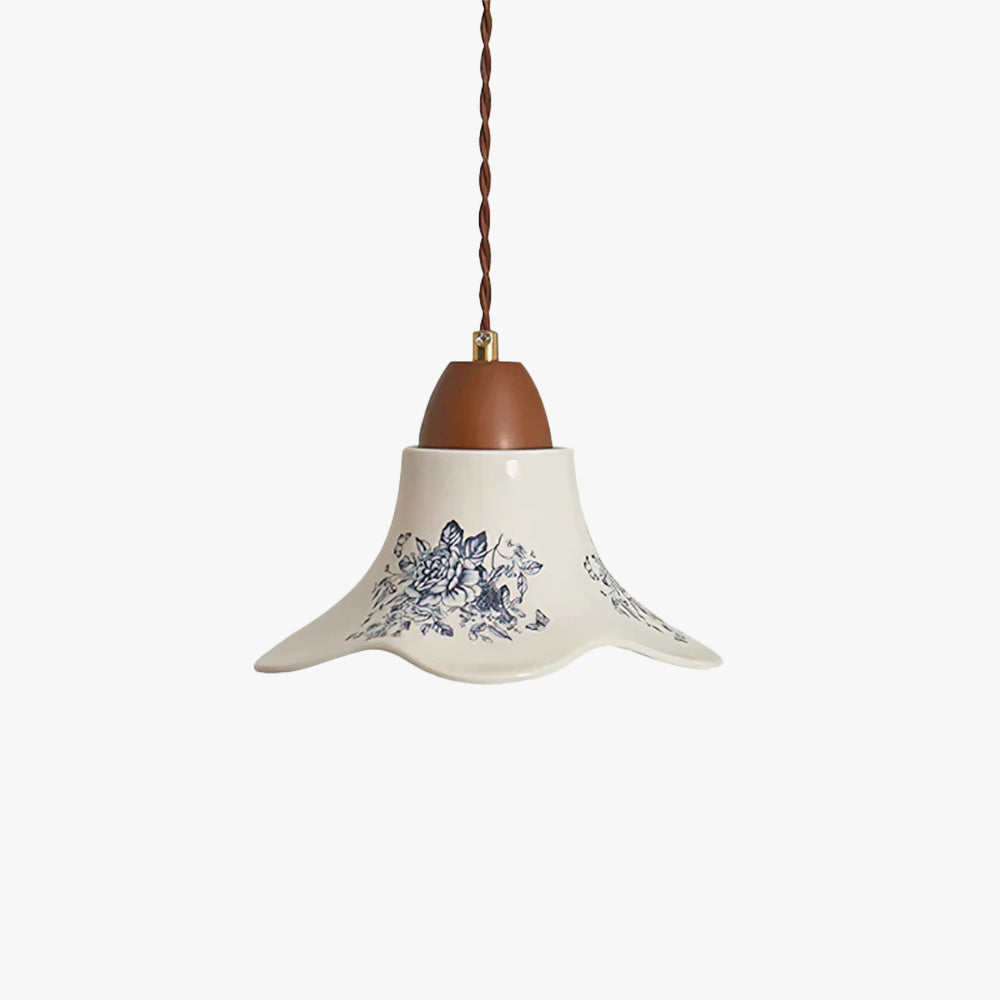 Porcelain Blossom Pendelleuchte