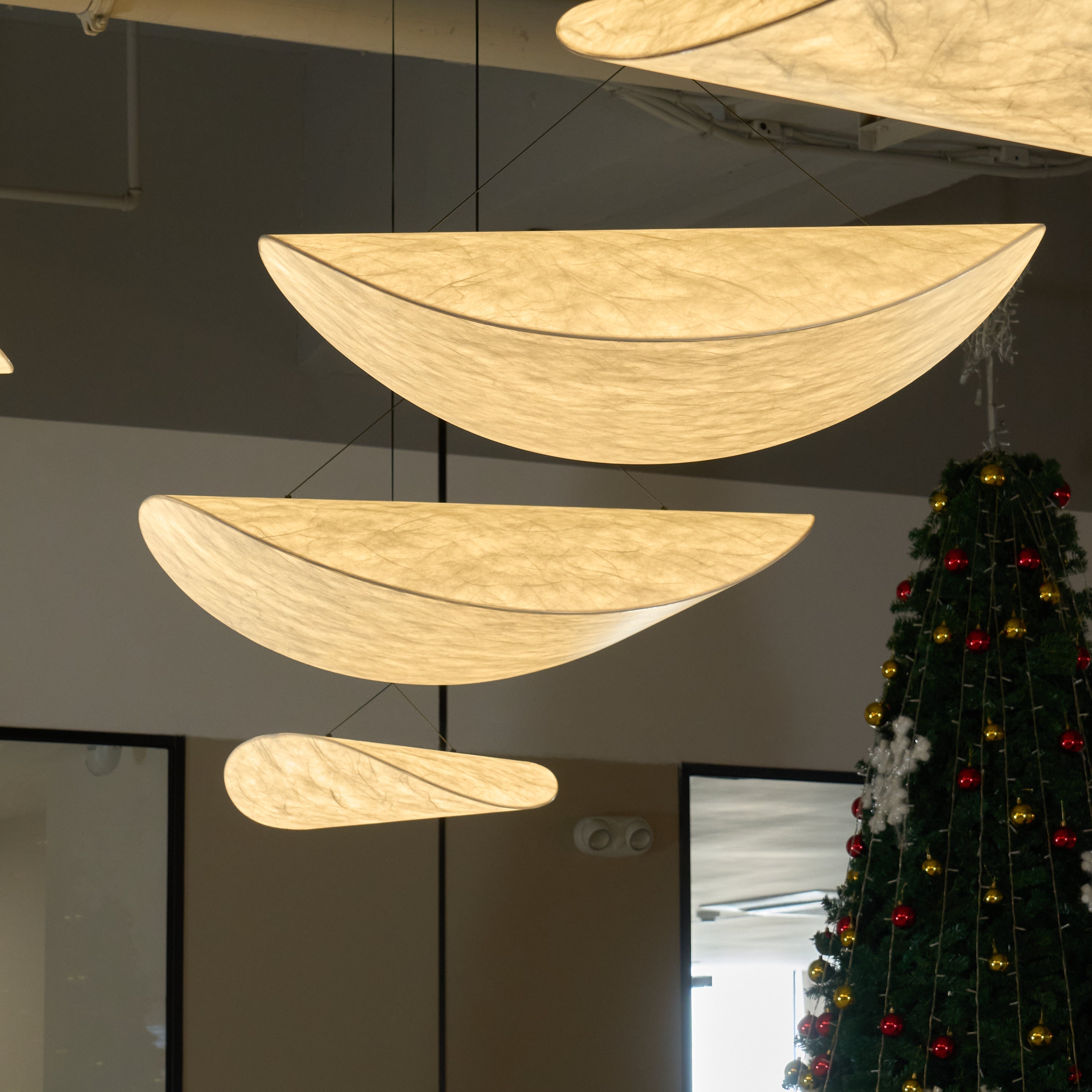 Vela Minimalistisch Seide Pendelleuchte Leuchte-Letslighting