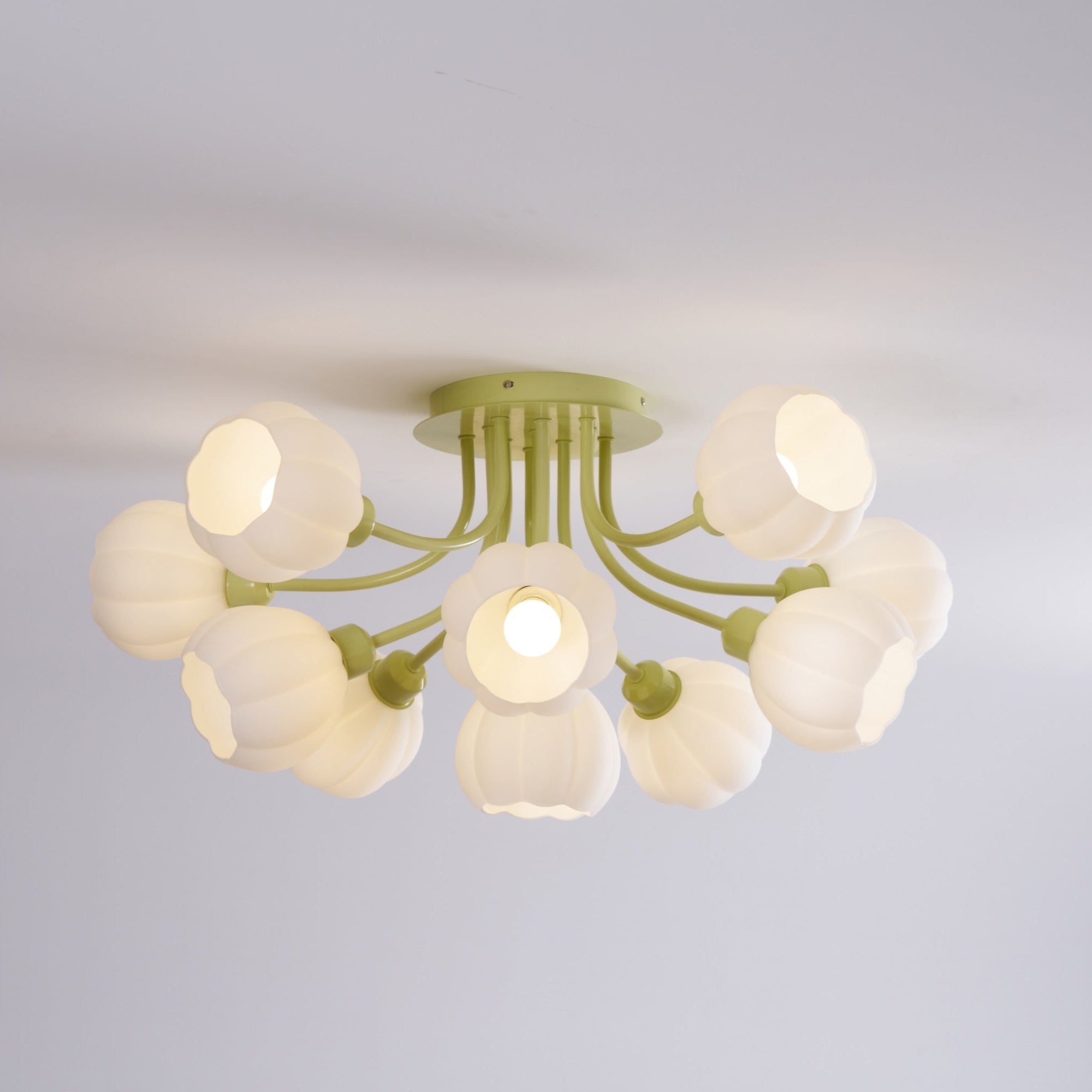Zenorarae Elegance Matcha Glas Deckenleuchte-Letslighting