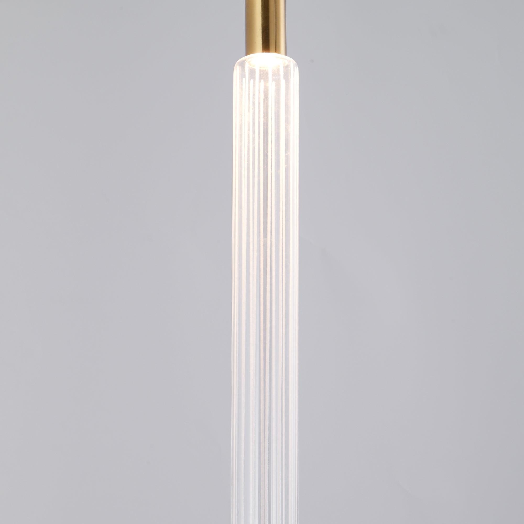 Solara Pendelleuchte Kristall Zylinder Cipher Modern-Letslighting