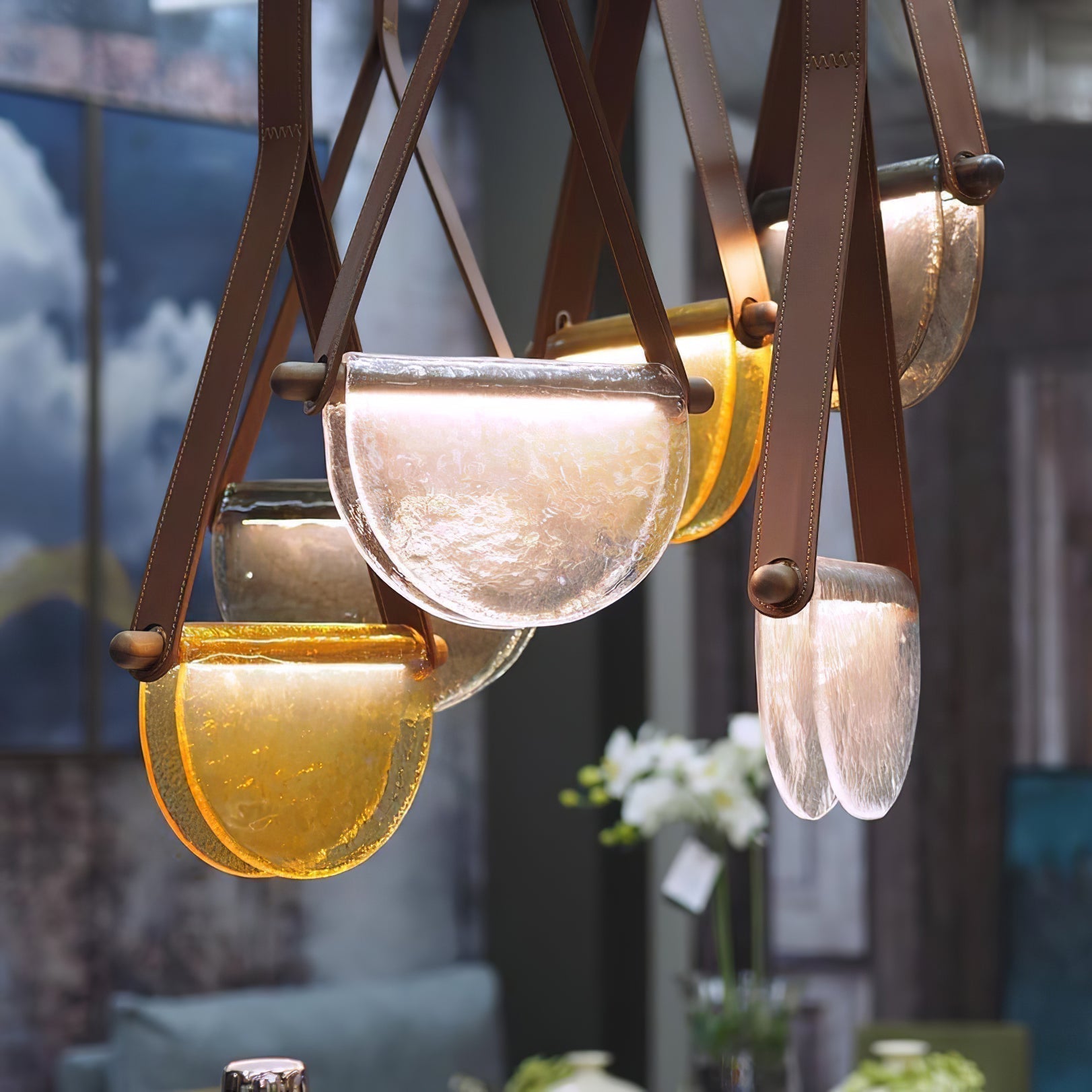 Knack Art Glas Pendelleuchte-Letslighting