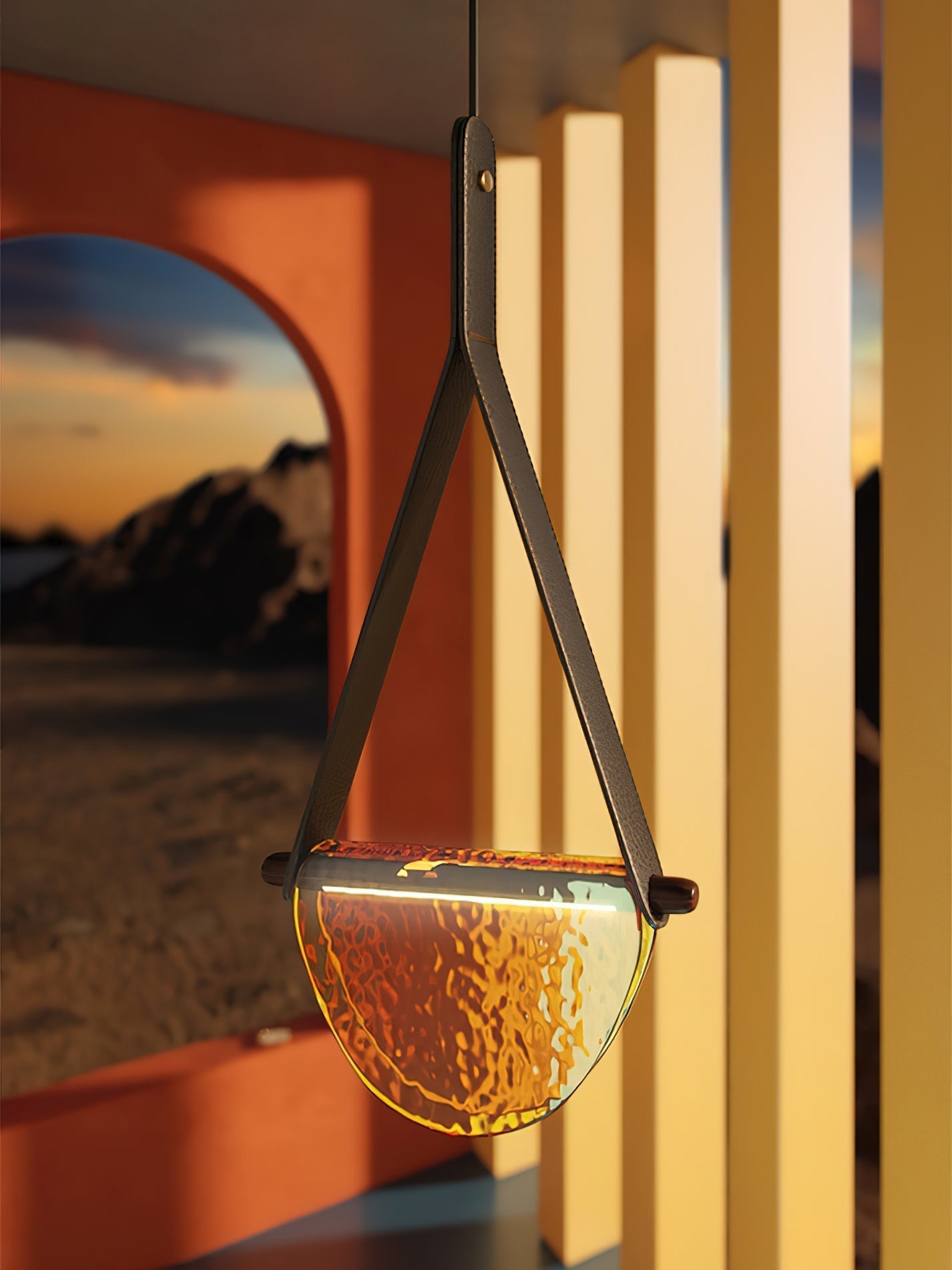 Knack Art Glas Pendelleuchte-Letslighting