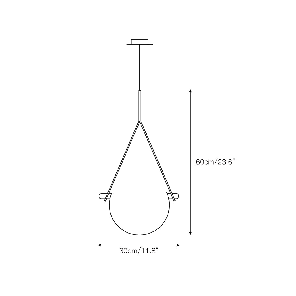 Knack Art Glas Pendelleuchte-Letslighting