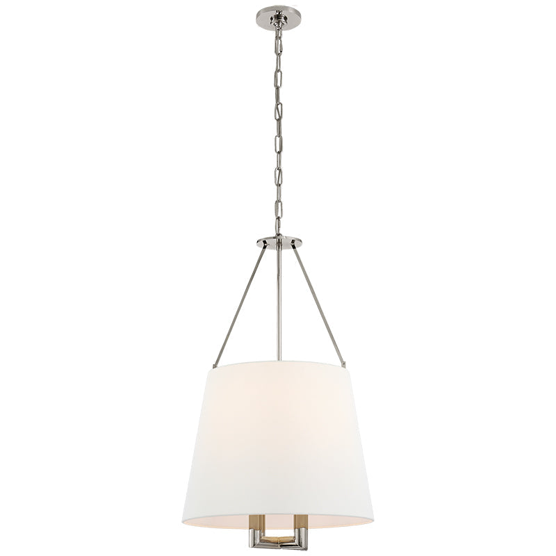 Loom Vintage Industrial Messing Stoff Pendelleuchte-Letslighting