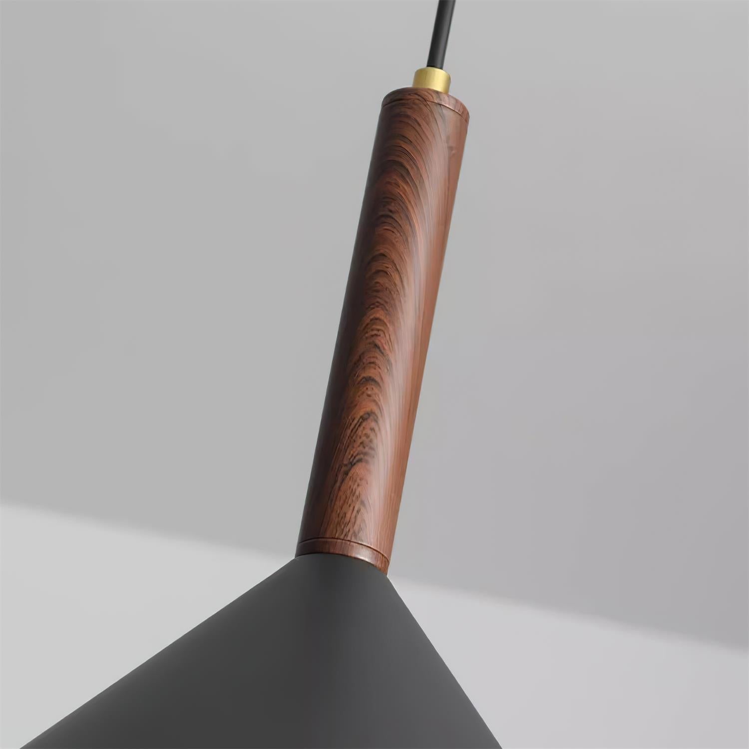 Veyra Kegel Pendelleuchte Modern Holz-Letslighting