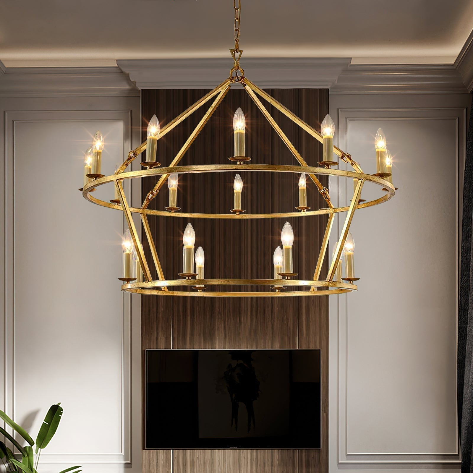 Ivzorarae Skulptural Kronleuchter-Letslighting