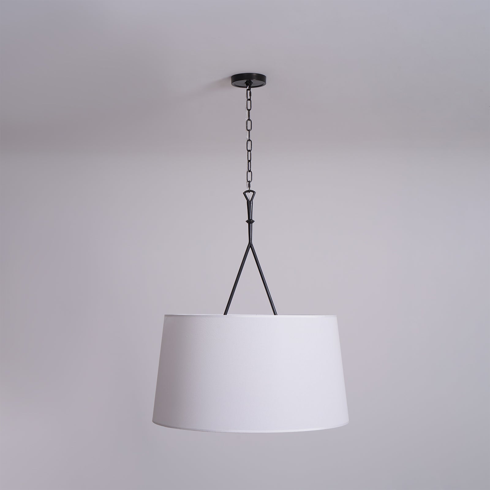Wink Messing Stoff Pendelleuchte-Letslighting