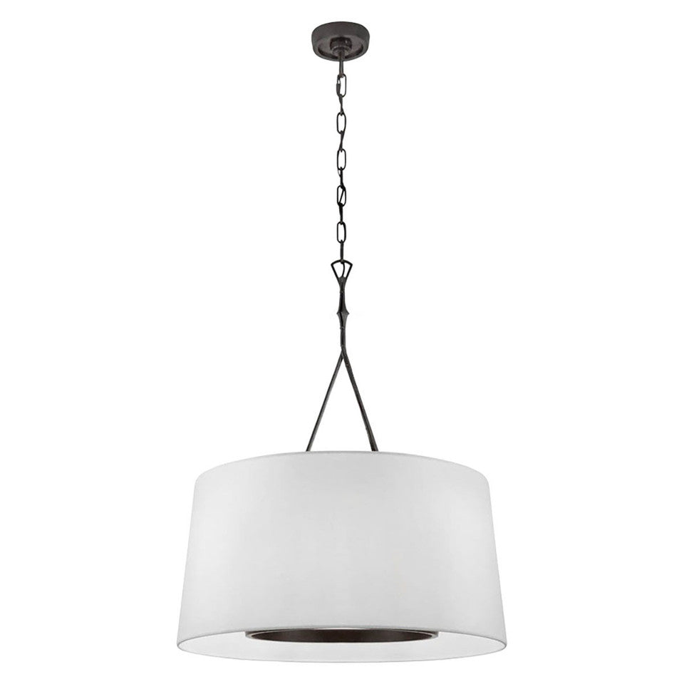 Wink Messing Stoff Pendelleuchte-Letslighting