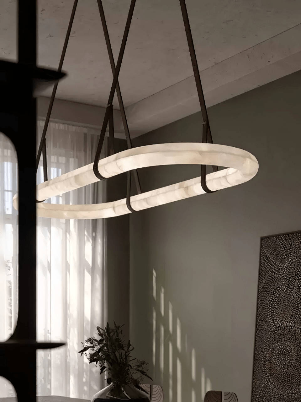 Nerina Alabaster Pendant Light - Neutralighting