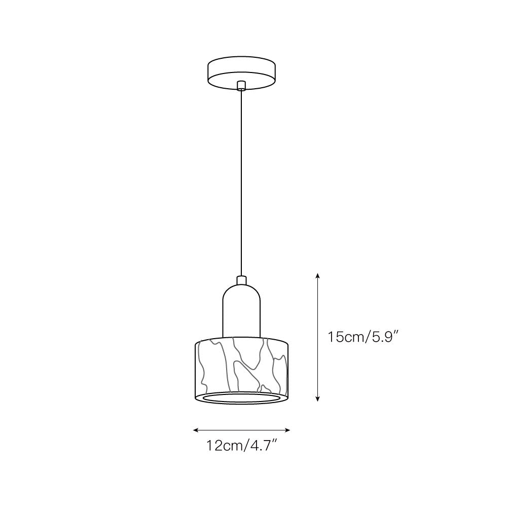 Flair Marmor Pendelleuchte-Letslighting