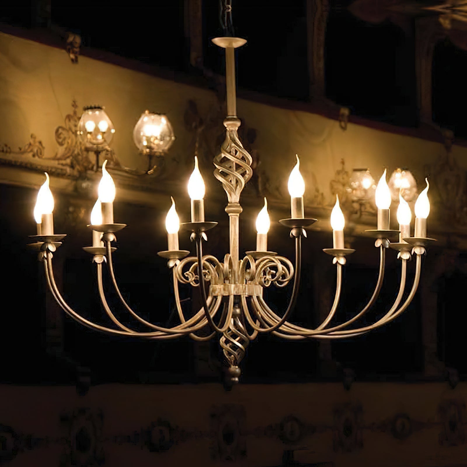 Grace Postmoderner Luxus Messing-Kronleuchter-Letslighting