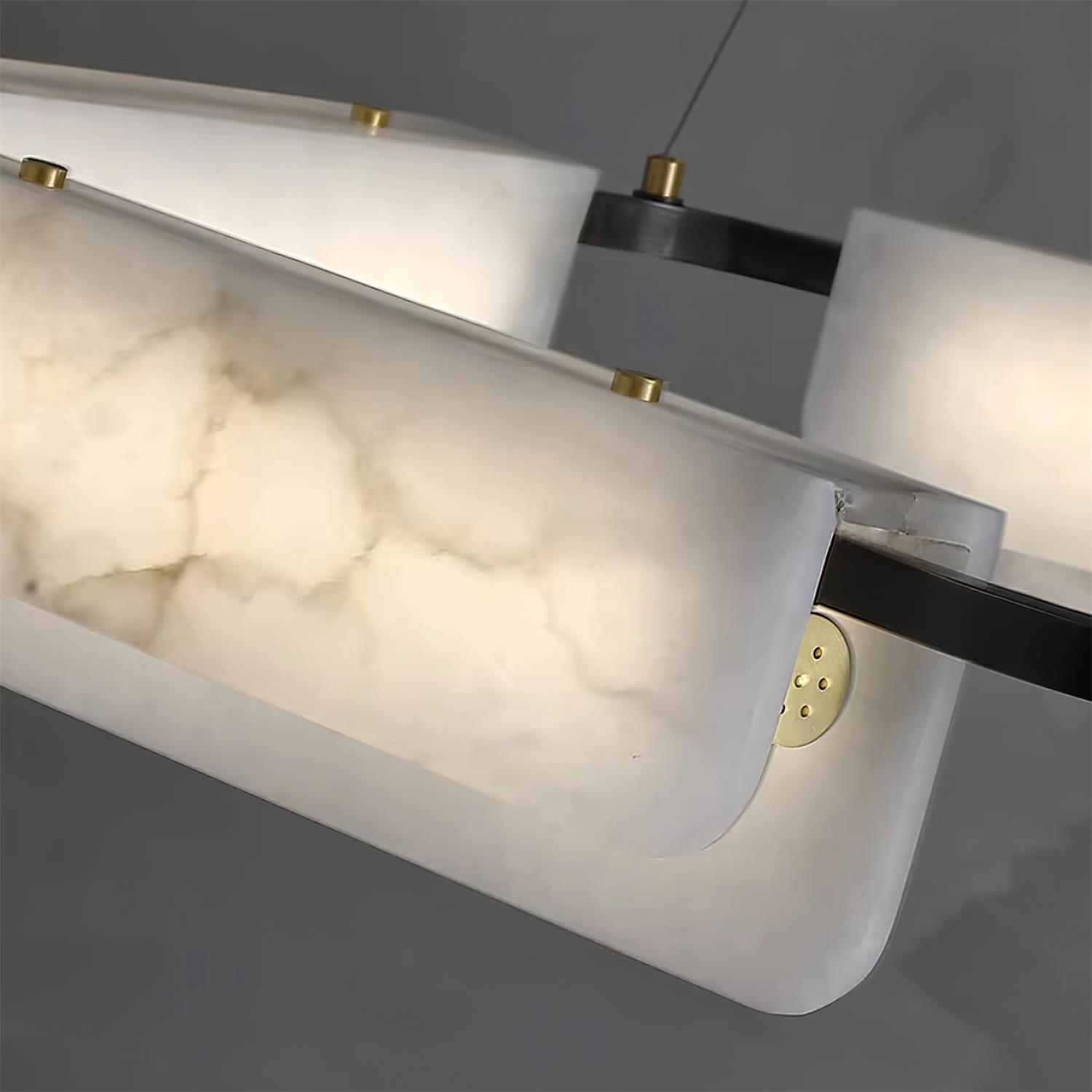 Circona Alabaster Pendant Light Chandelier - Neutralighting