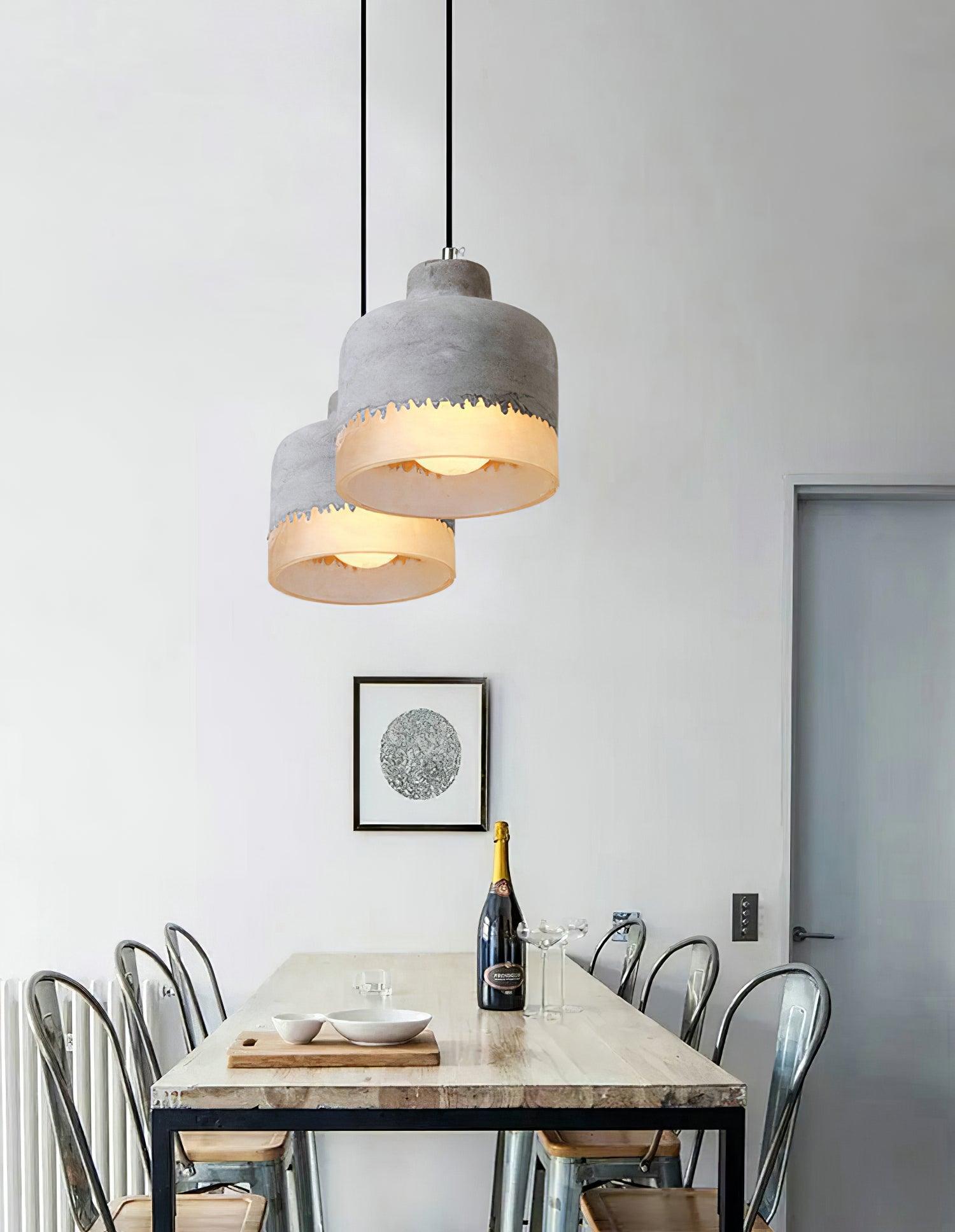 Zalora Skandinavische Harz Pendelleuchte-Letslighting