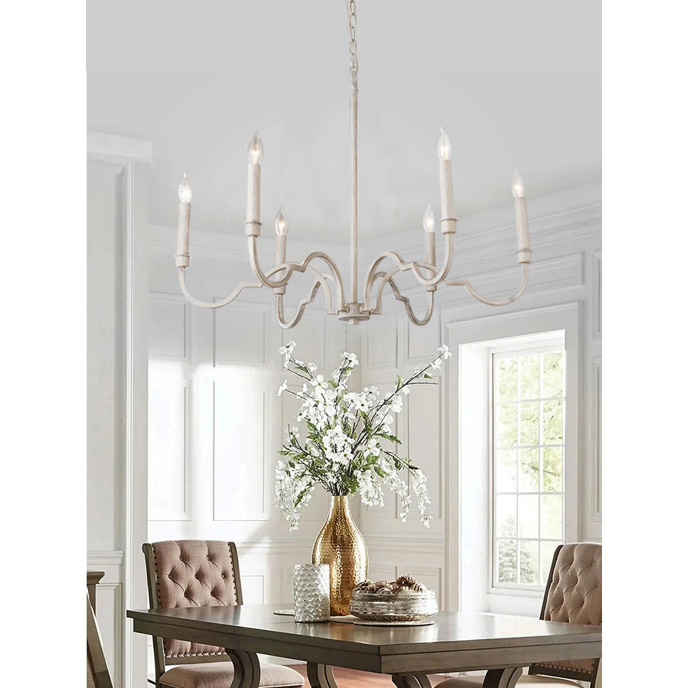 Oval Industrieller Vintage Kronleuchter aus Messing-Letslighting
