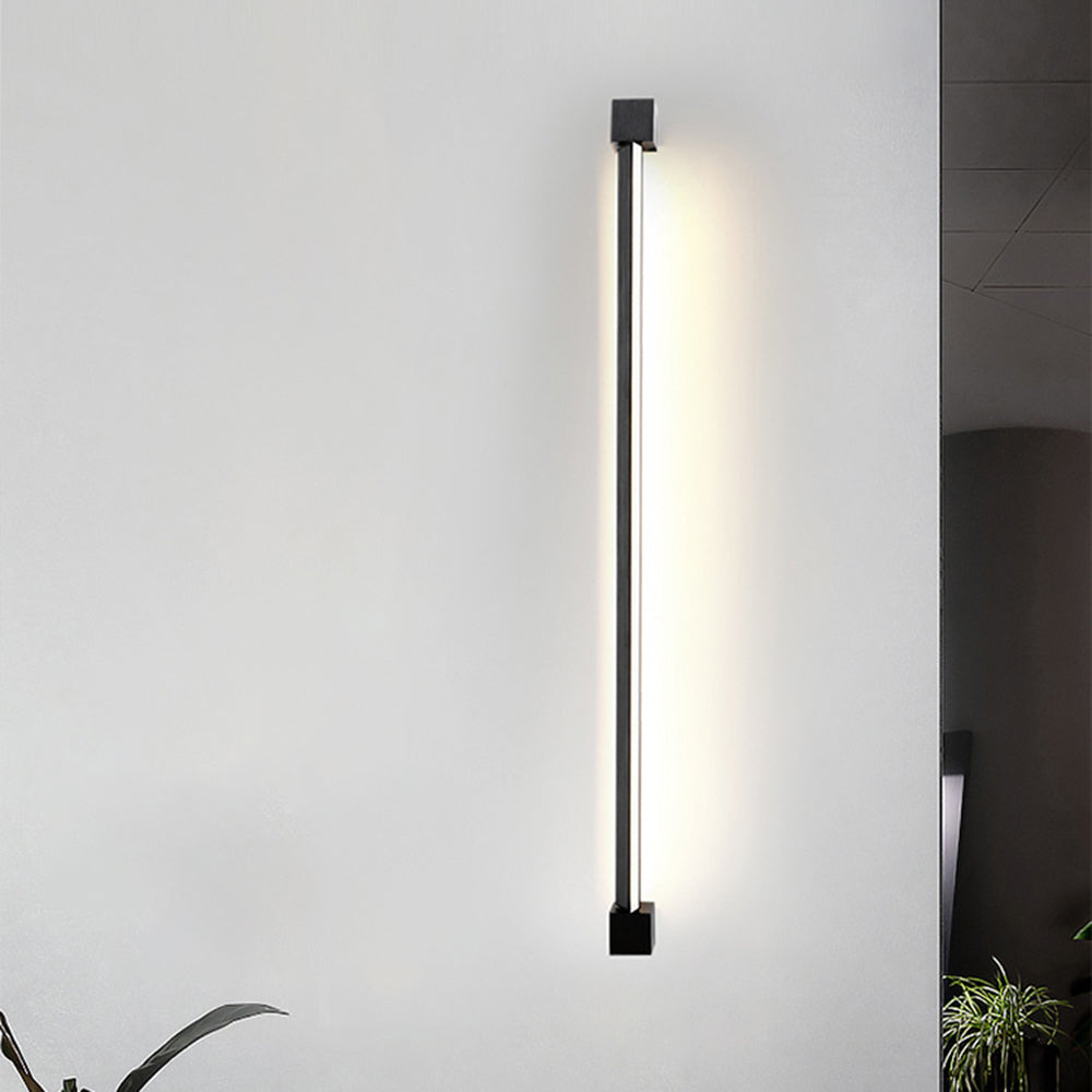 Arisha Modern Linear LED Wandleuchte Schwarz Bad/Wohn/Schlafzimmer Innen Metall&Acryl