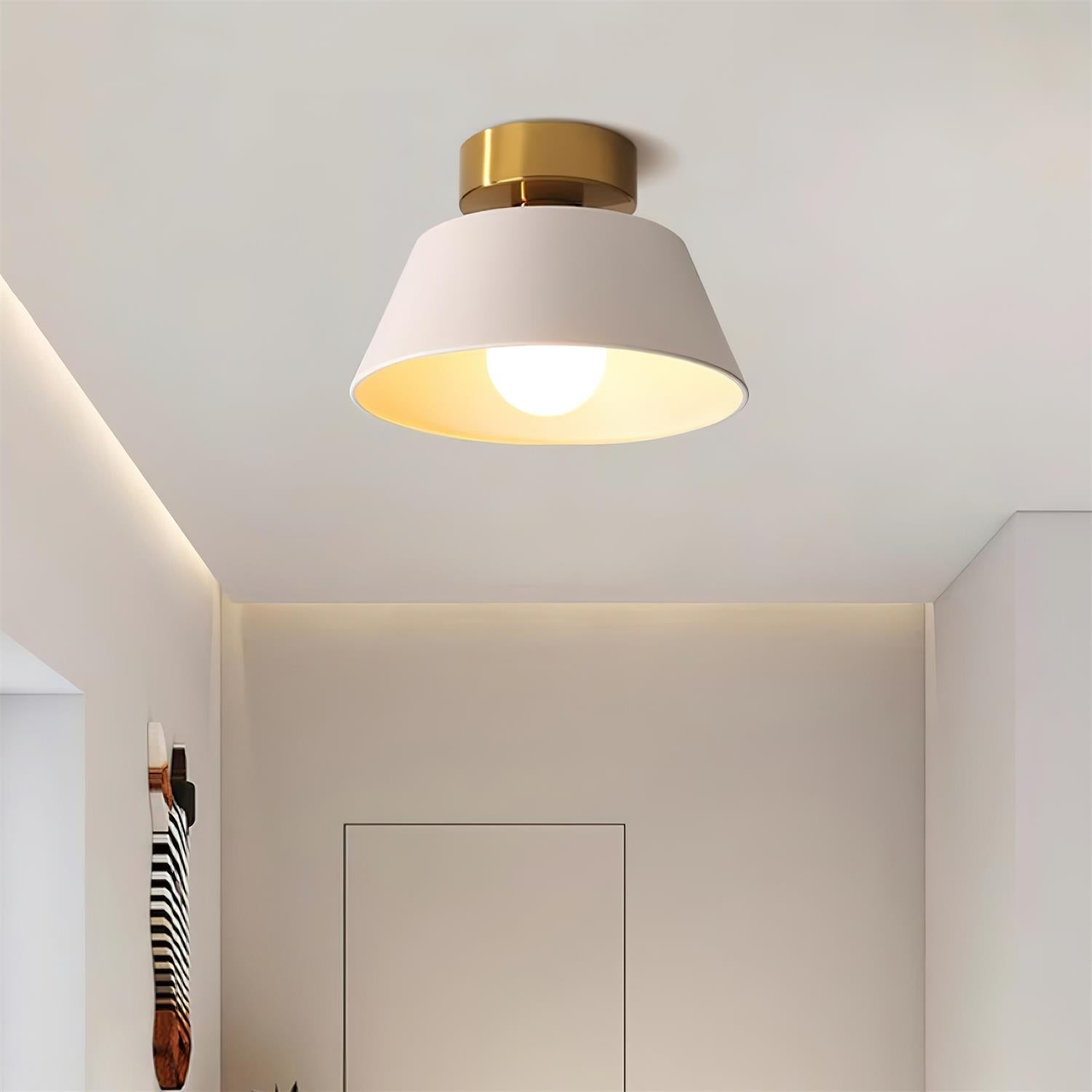 Wren Metal Modern Minimalist Ceiling Light-Letslighting