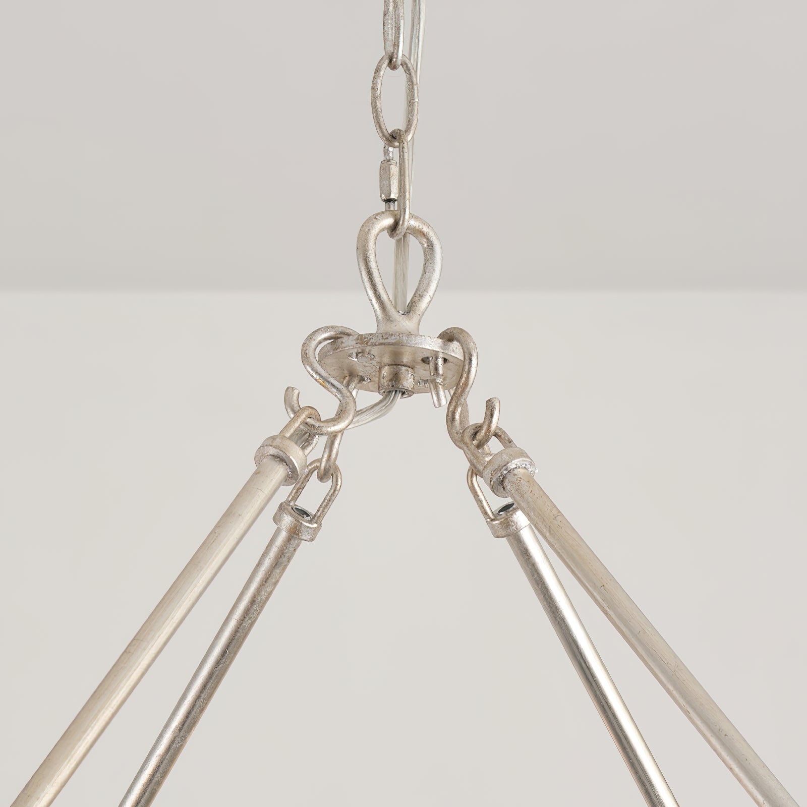 Unite Vintage Industrie Rund Gold Kronleuchter-Letslighting