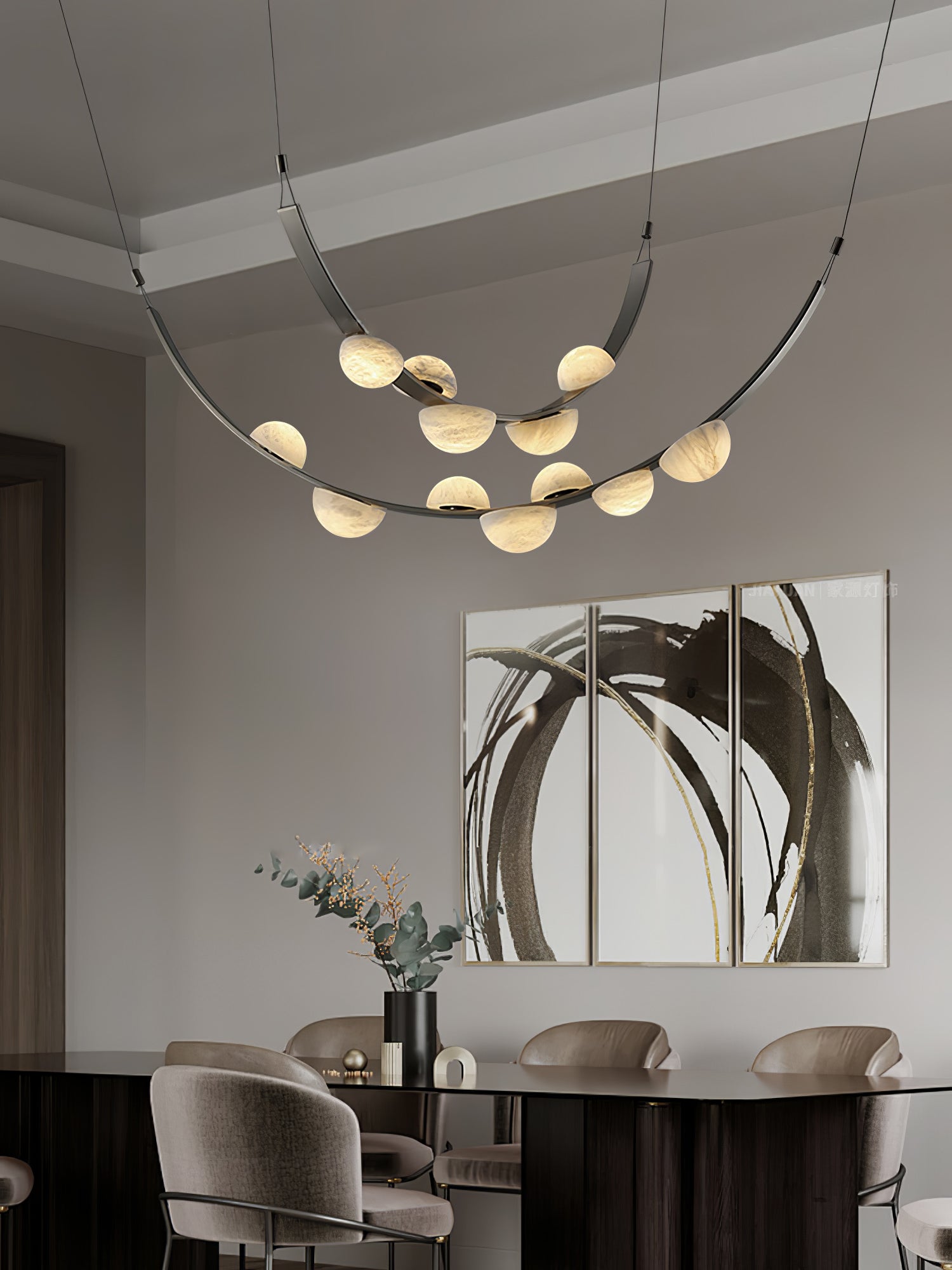 Evcaria Alabaster Chandelier - Neutralighting