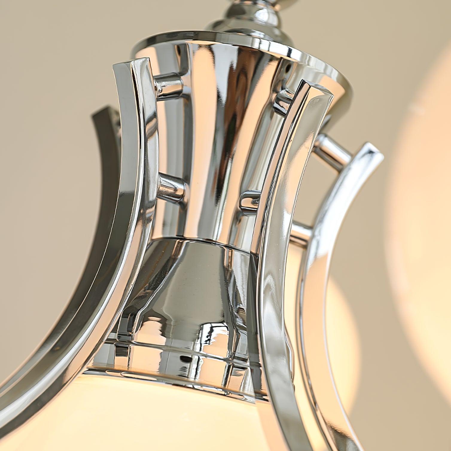Lustra Kronleuchter Kugel Chrom Modern 5-armig-Letslighting
