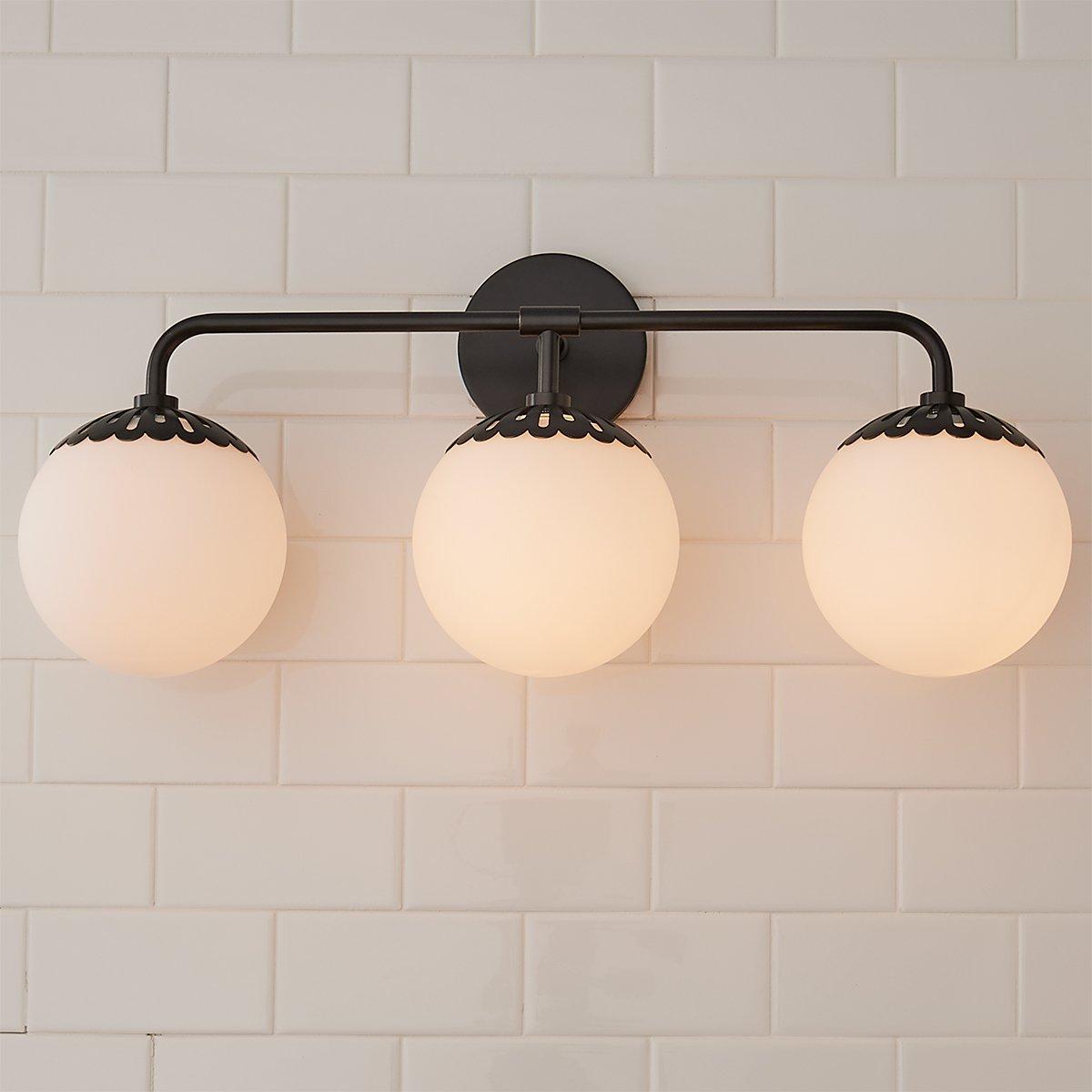 Aegis Modern Minimalist Globe Brass Glass Sconce Wall Lamp - Letslighting