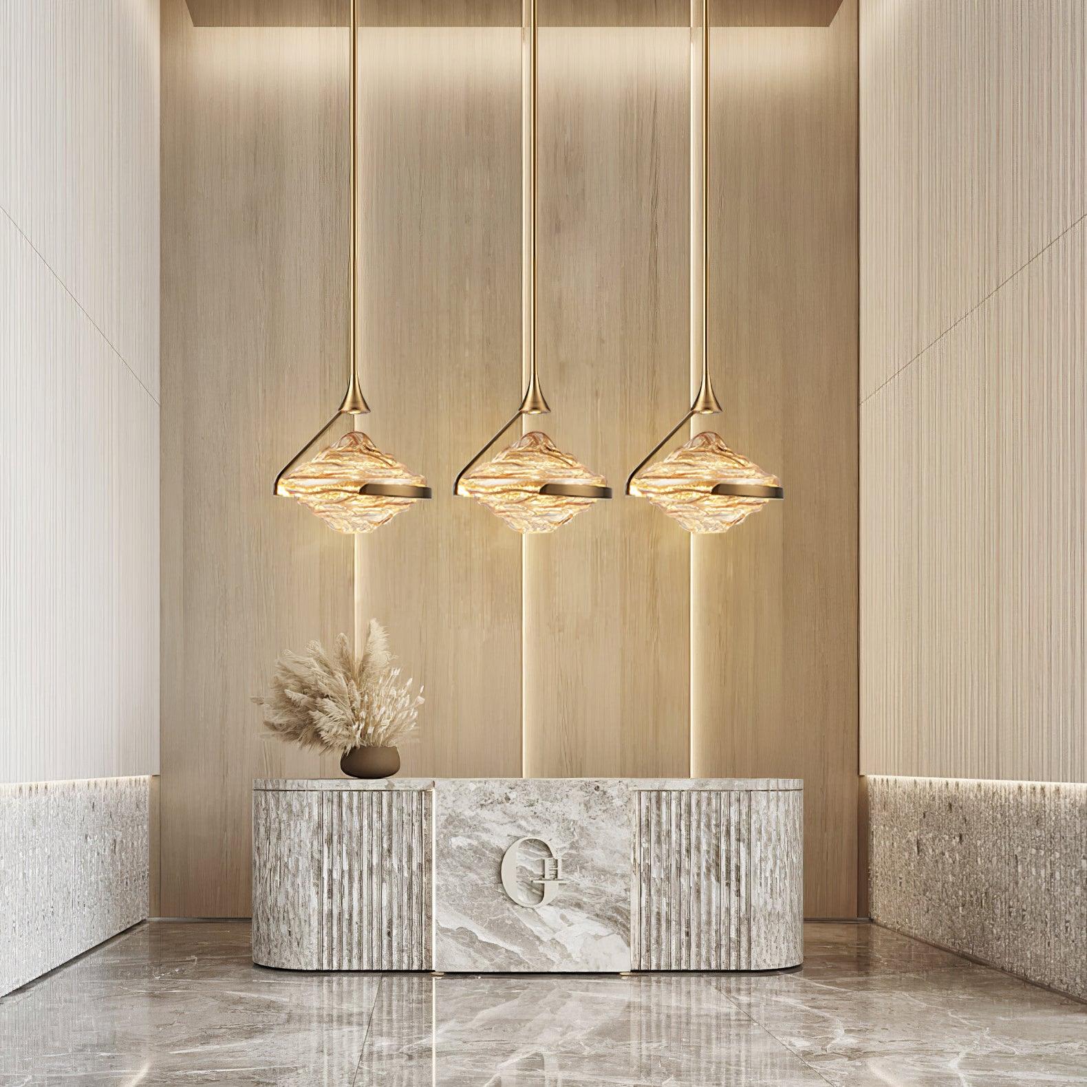 Celestia Diamant-Kristall-Pendelleuchte-Letslighting